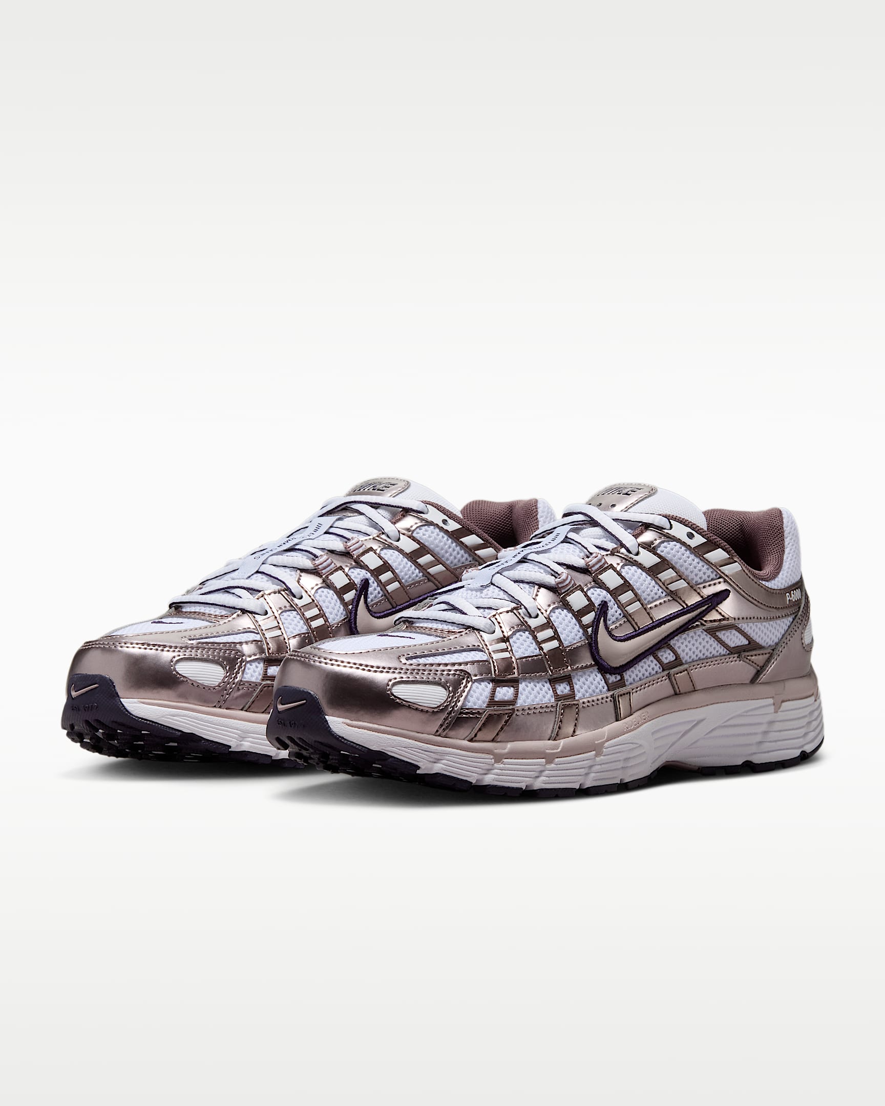 Nike P-6000 Sabatilles - Dona - Blanc/Light Violet Ore/Tattoo/Purple Dynasty