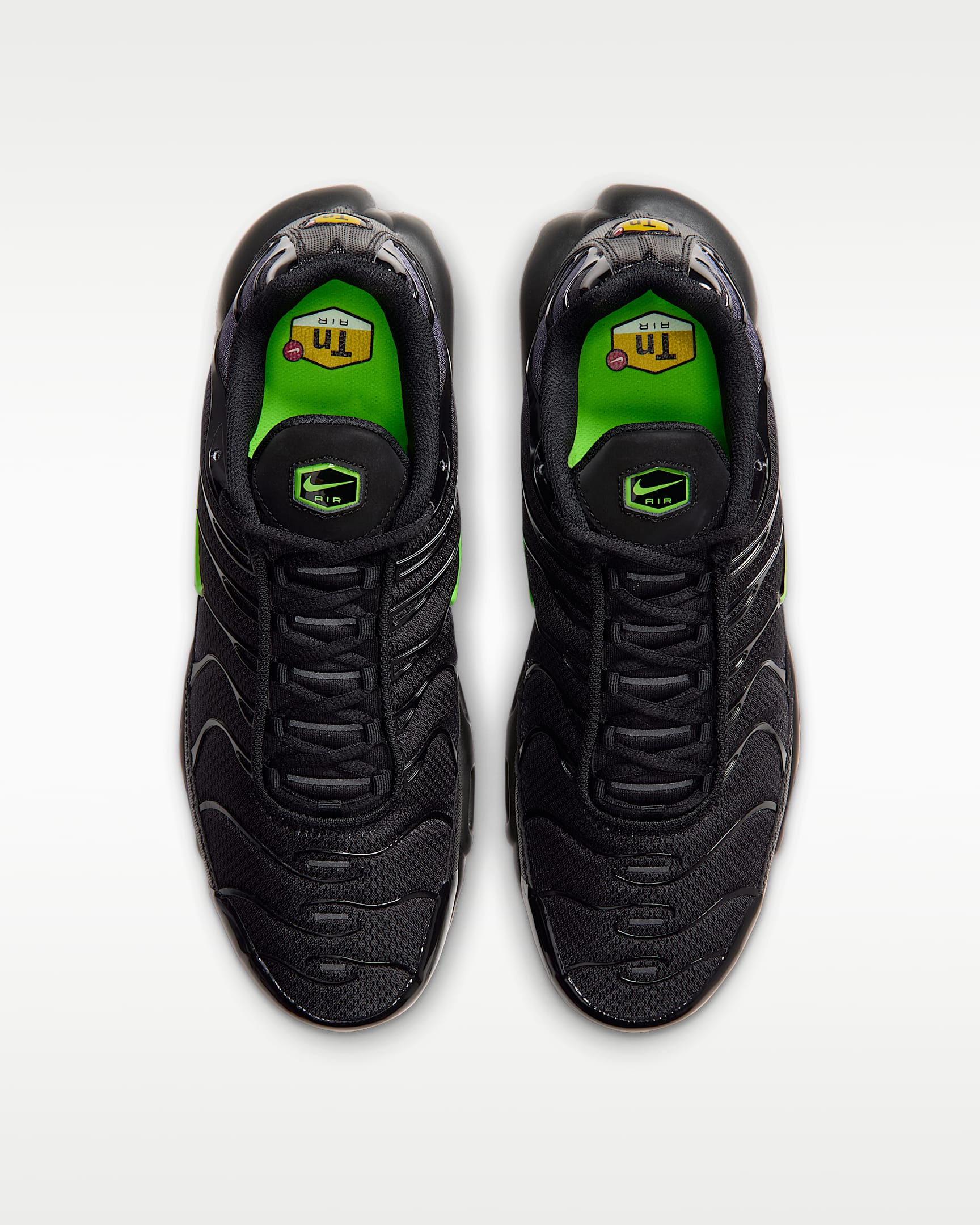 Nike Air Max Plus Men's Shoes - Black/Canyon Purple/Electric Green