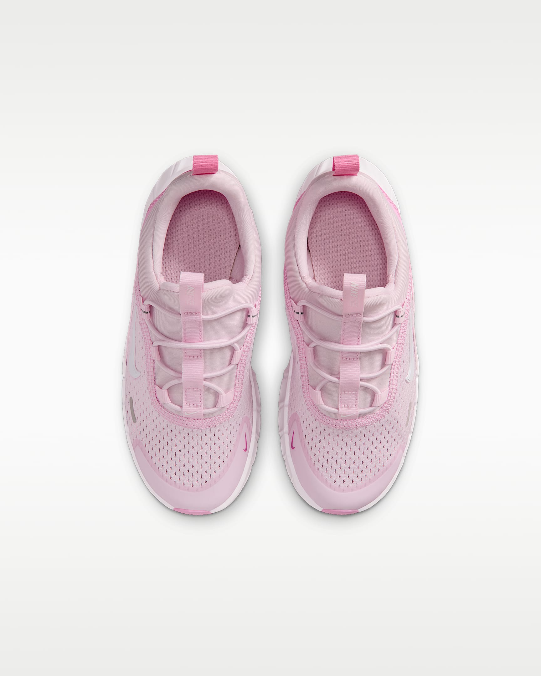 Sapatilhas de running Nike Free Ride para criança - Rosa Rise/Rosa Playful/Lilás Bleached/Branco