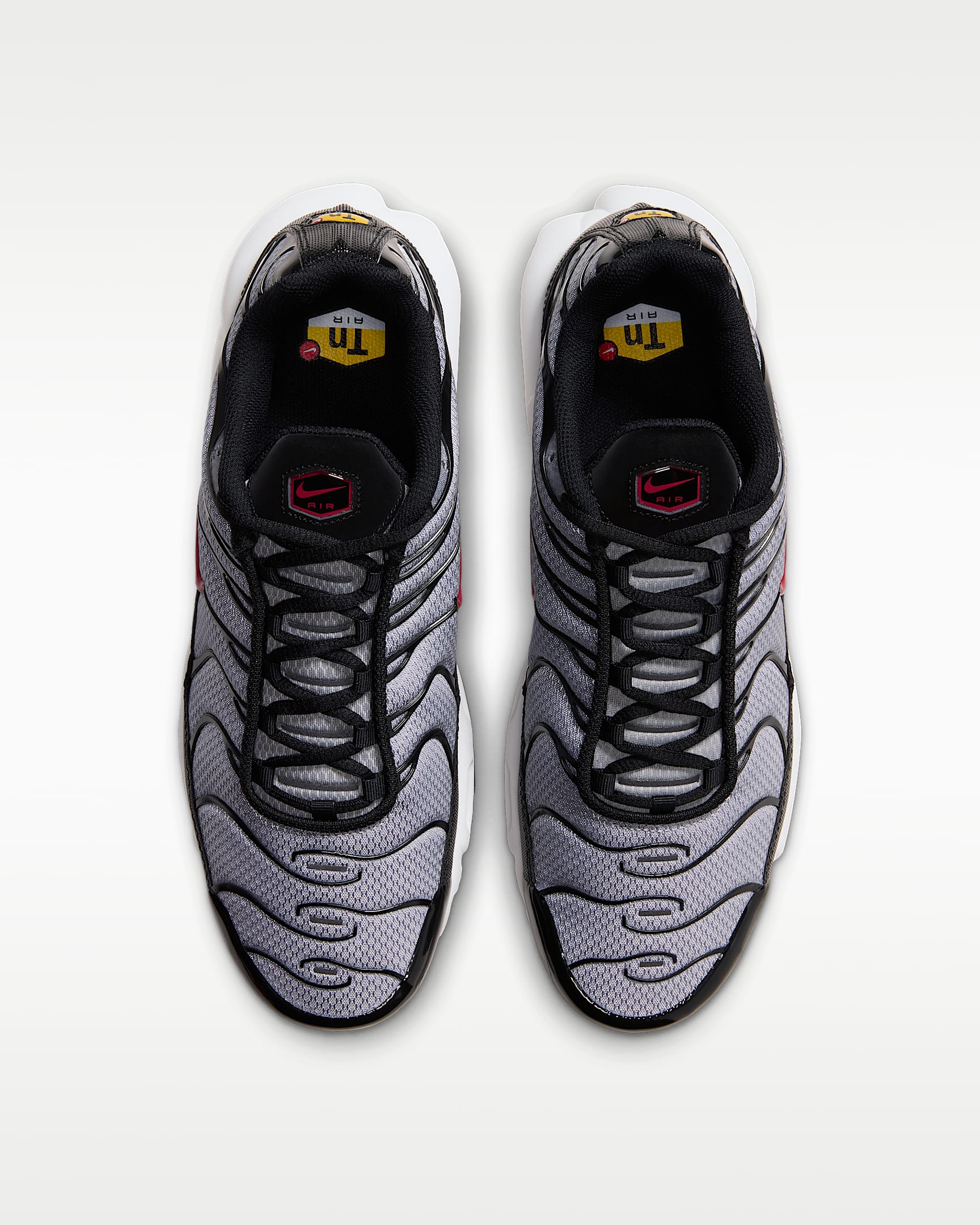Nike Air Max Plus Men's Shoes - Wolf Grey/Black/White/Tough Red