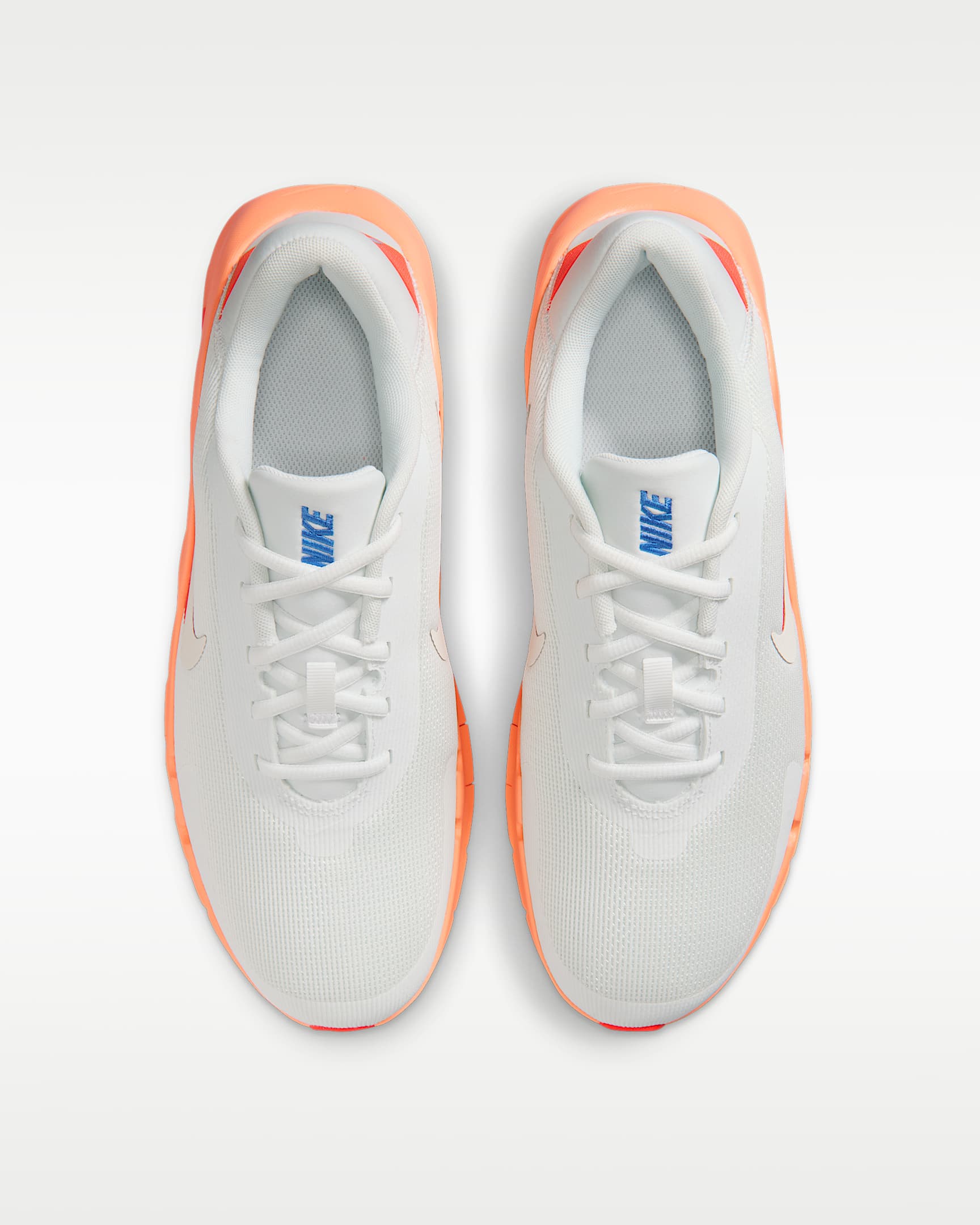 Nike Flex Train Men's Workout Shoes - Summit White/Orange Pulse/Hot Lava/Phantom