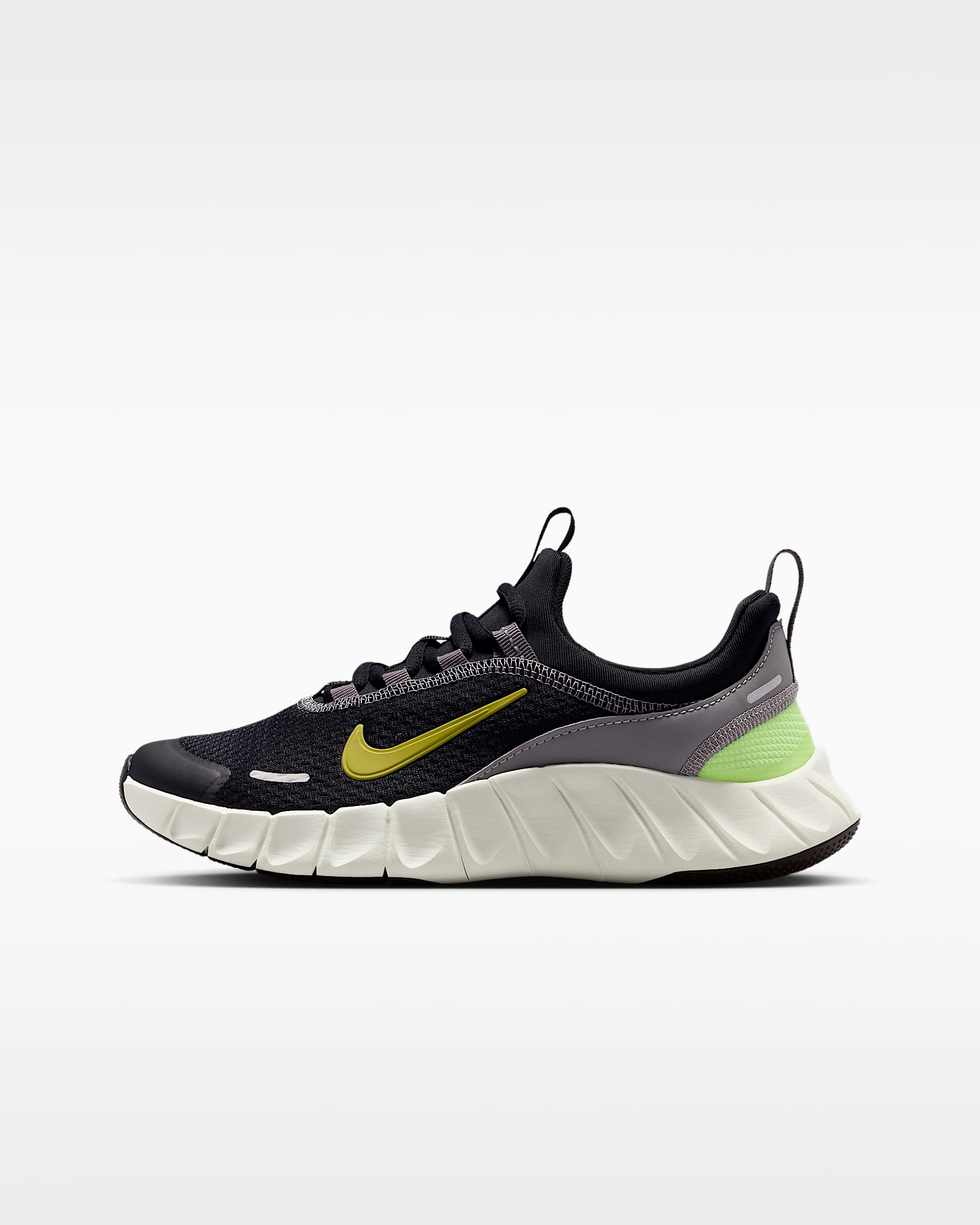 Scarpa da running Nike Free Ride – Ragazzo/a - Nero/Pencil Point/Volt Ice/Saffron Quartz