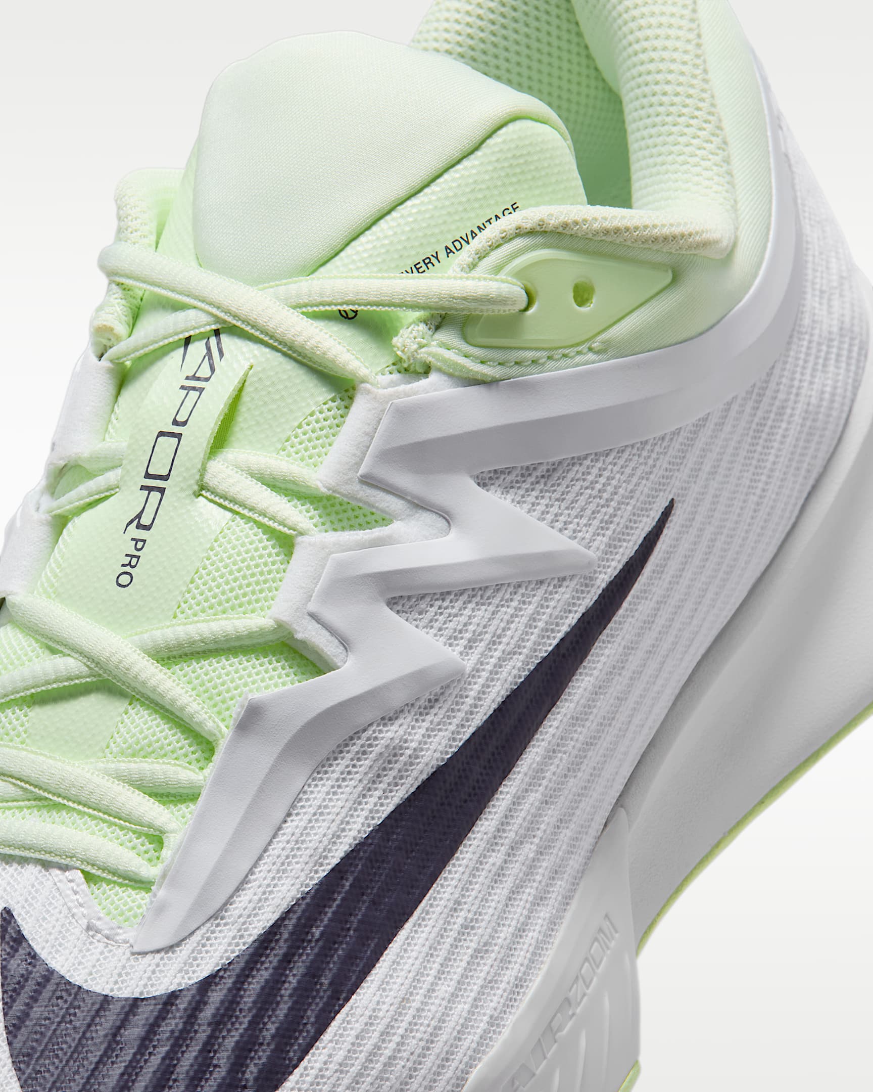 Nike Vapor Pro 3 Men's Hard Court Tennis Shoes - White/Volt Tint/Dark Raisin