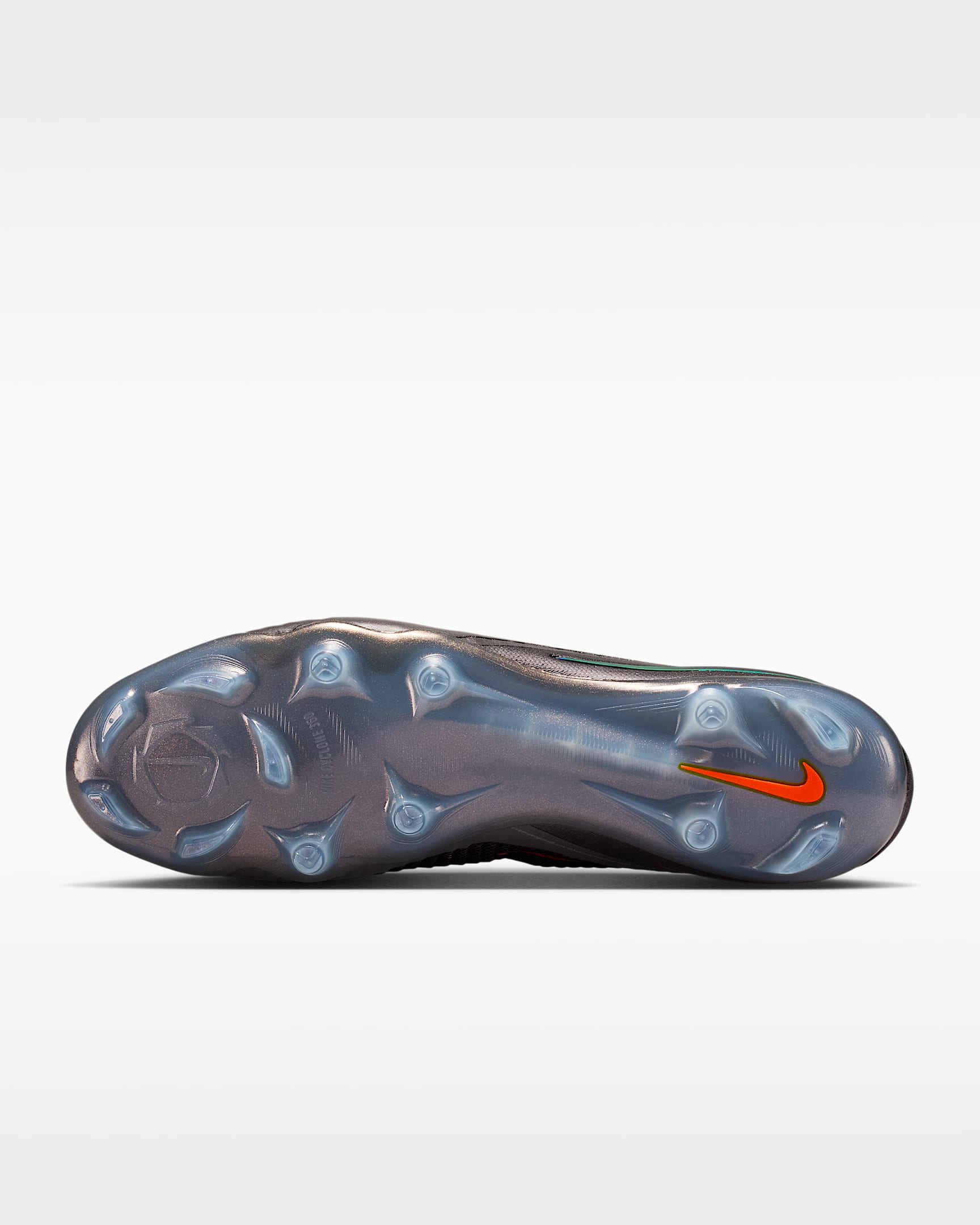 Nike Phantom 6 High Elite LV8 Firm-Ground Soccer Cleats - Medium Ash/Black/Gold Amber