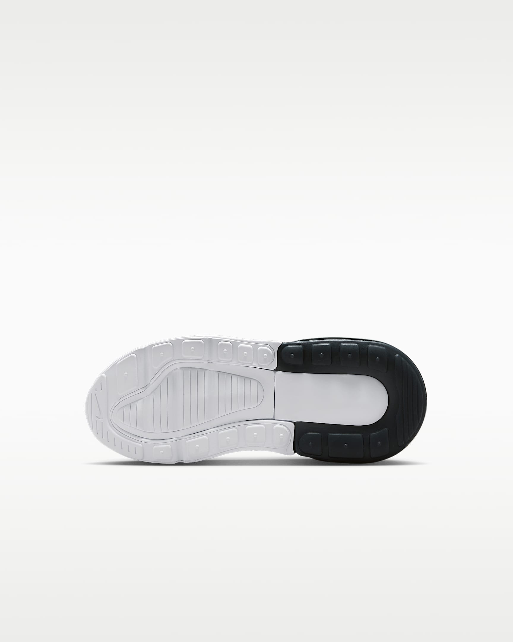 Nike Air Max 270 Younger Kids' Shoes - Black/White/Cool Grey/Black