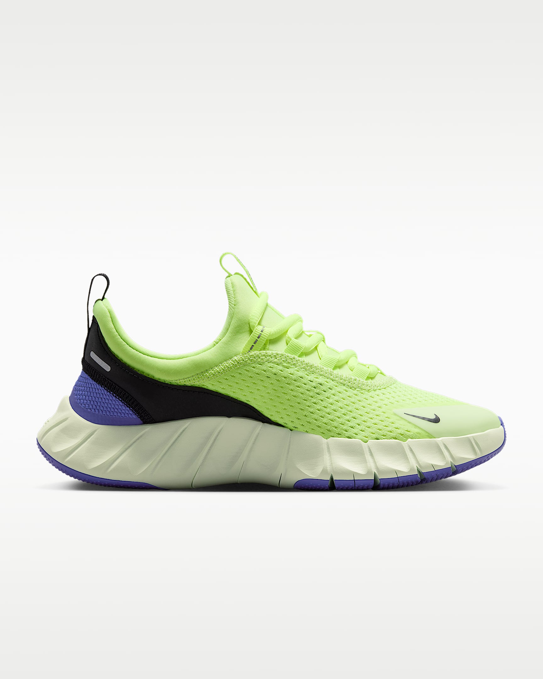 Nike Free Ride Older Kids' Running Shoes - Volt Ice/Lapis/Volt Tint/Black