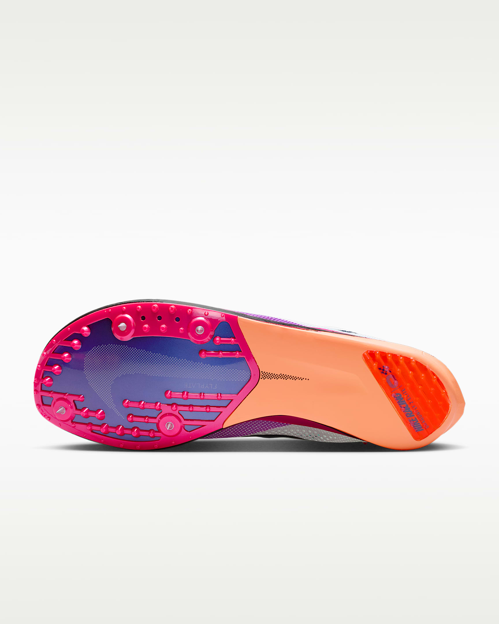 Nike Dragonfly 2 Elite 田徑長距離釘鞋 - 白色/Hyper Violet/Bright Crimson/Obsidian
