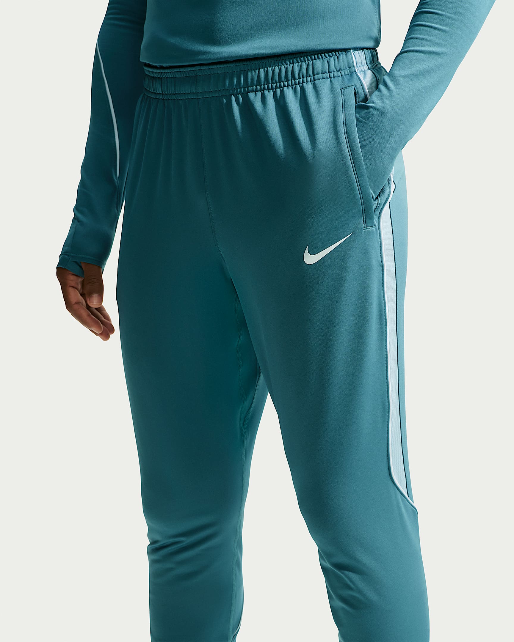 Nike Strike Men's Dri-FIT Football Trousers - Smoky Blue/Light Armoury Blue/White/White
