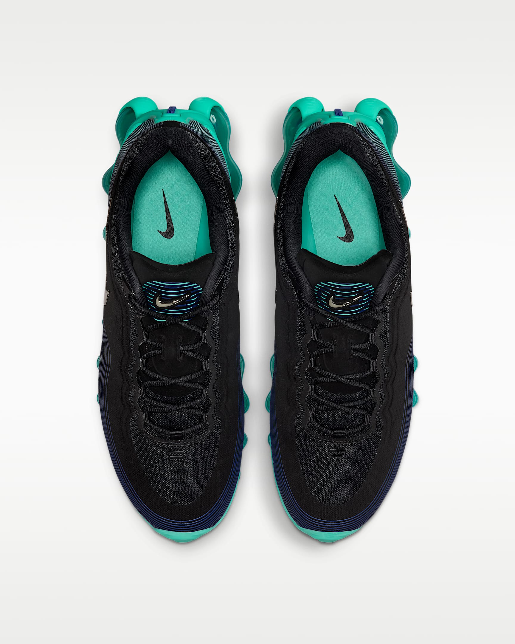 Nike Air Liquid Max Men's Shoes - Black/Radiant Blue/Aurora Green/Chrome