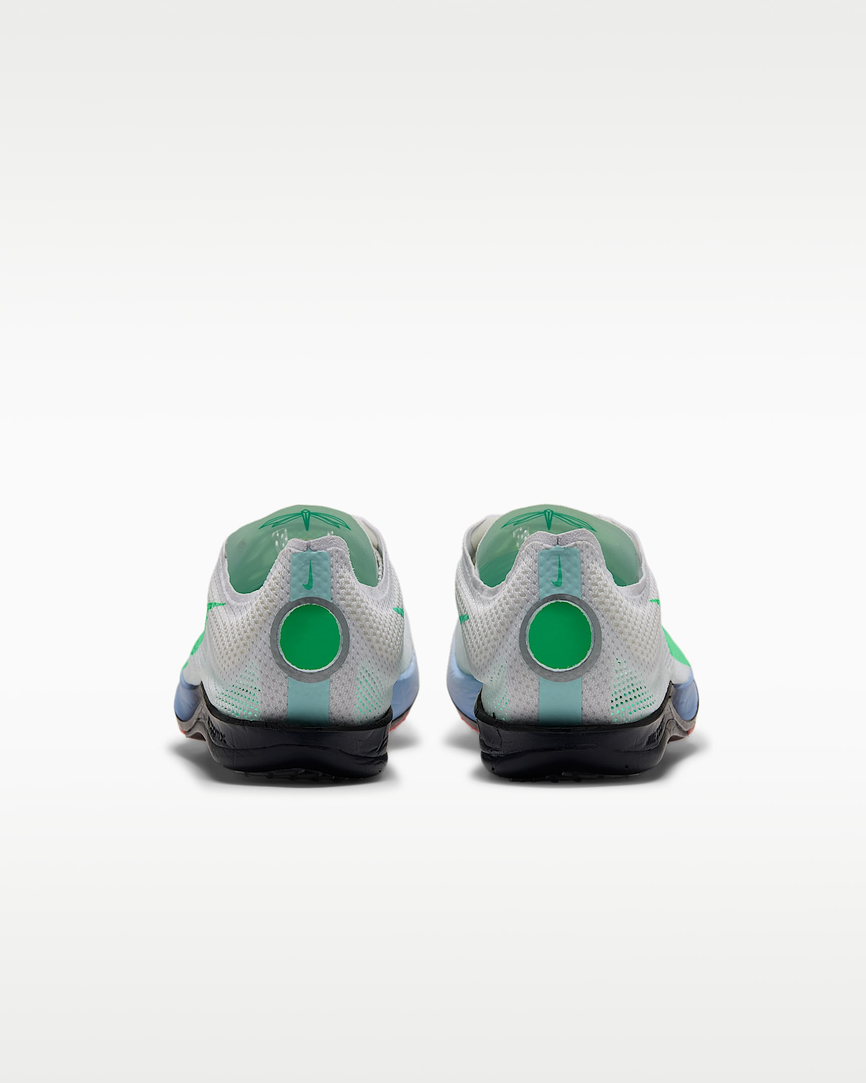 Spikes para carreras de fondo Nike Dragonfly 2 Elite - Blanco cumbre/Aluminio/Rosa atómico/Verde eléctrico