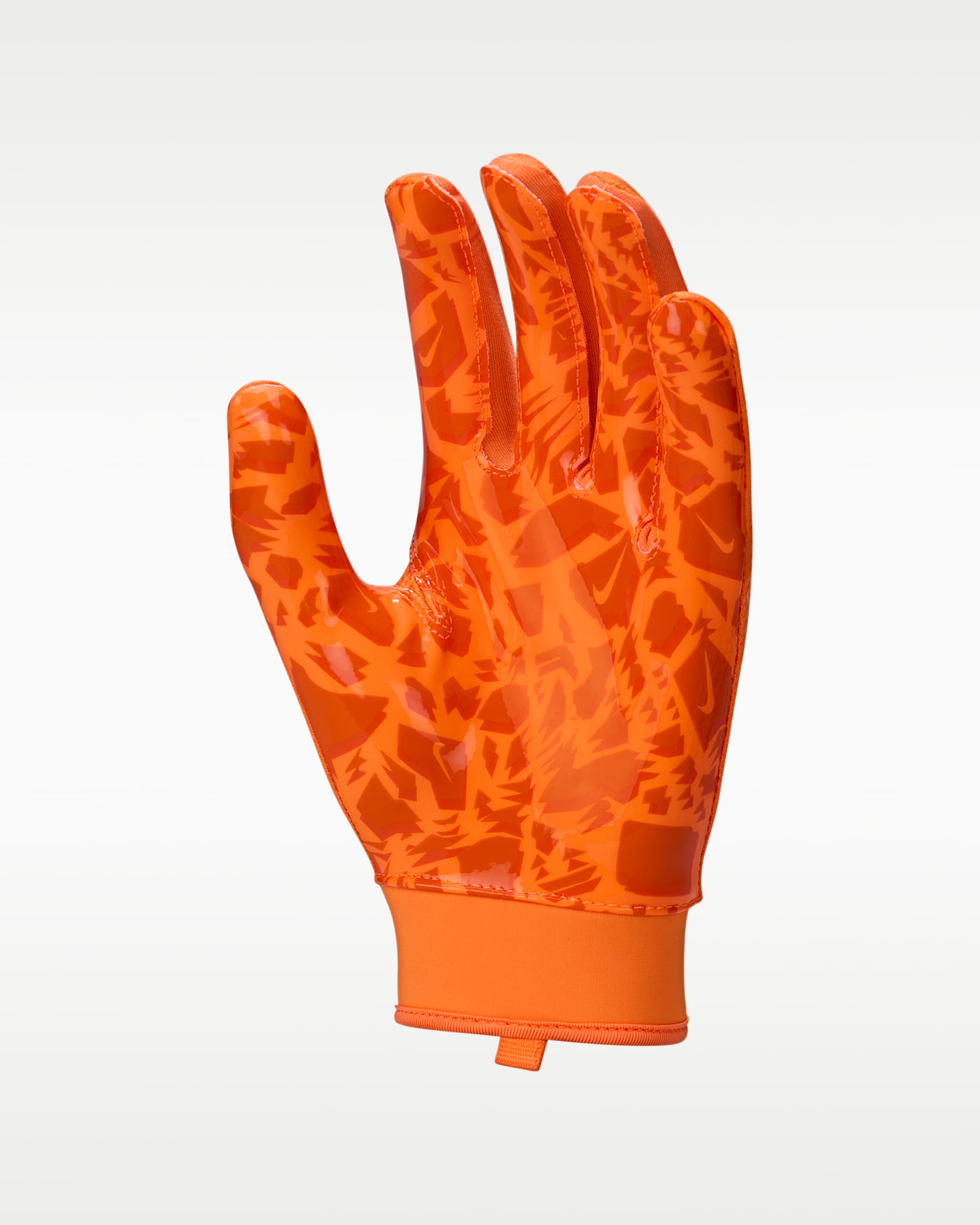 Guantes de futbol americano para niños talla grande (1 par) Nike Shark 2.0 - Naranja total/Naranja total/Negro