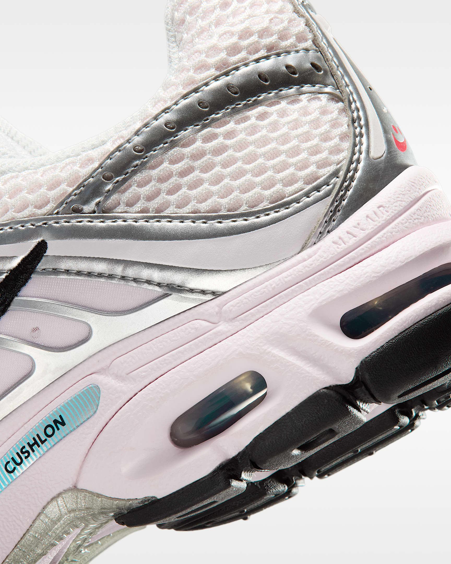 Nike Air Max Moto 2K Women's Shoes - White/Pearl Pink/Black/Metallic Silver