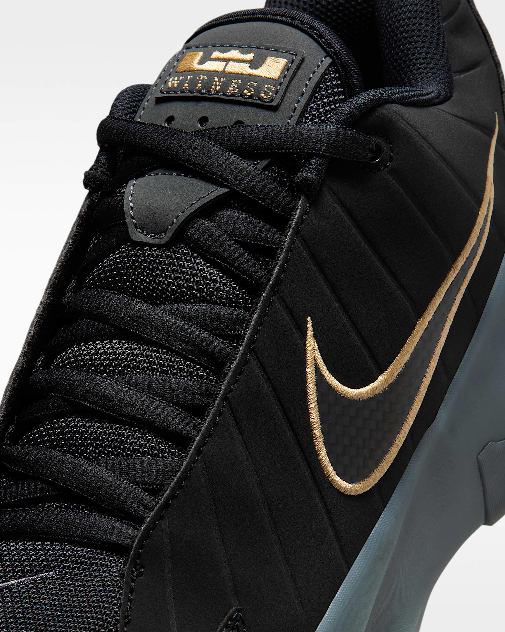 LeBron Witness 9 Basketball Shoes - Black/Iron Grey/Dark Smoke Grey/Black