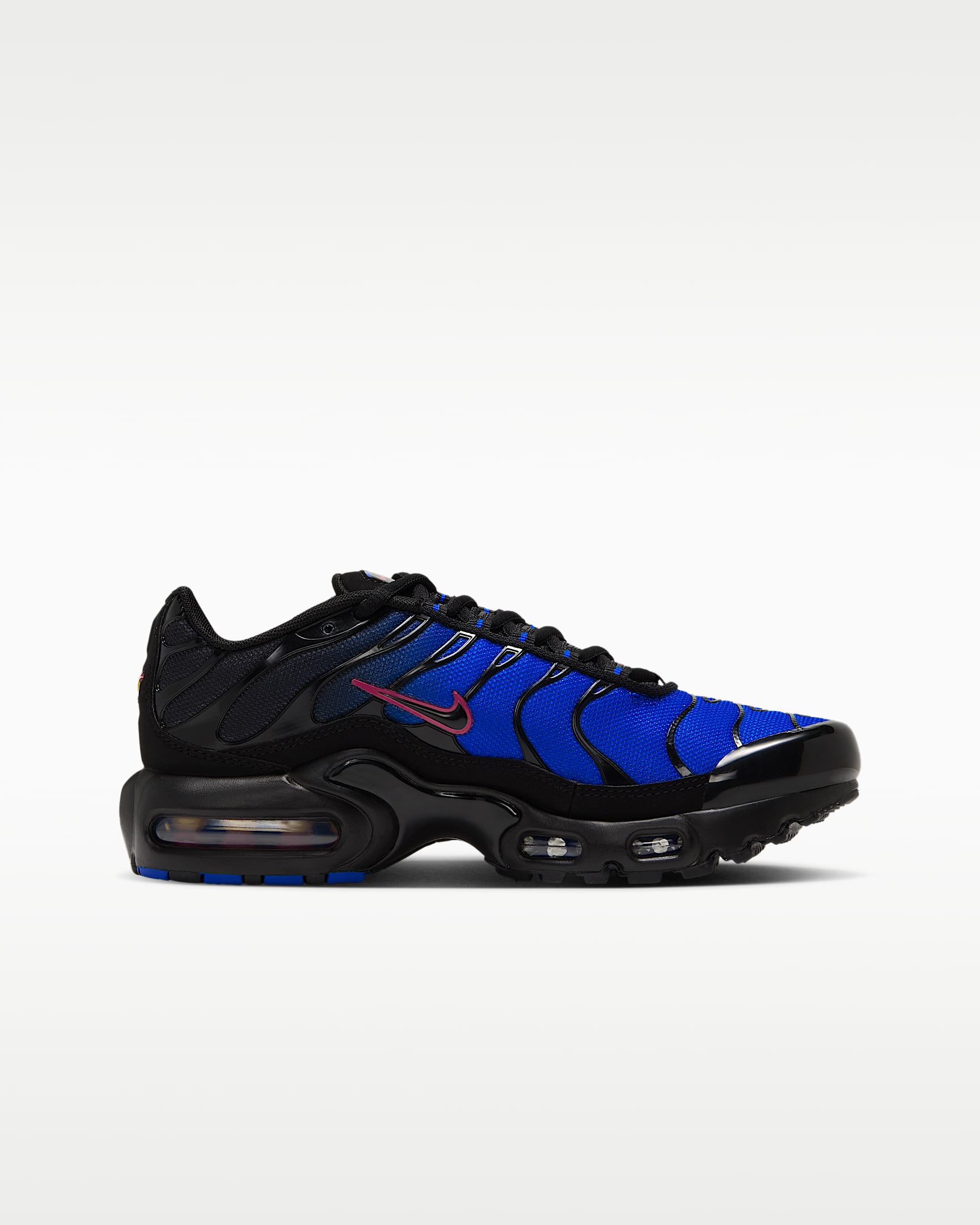 Nike Air Max Plus 大童鞋款 - Racer Blue/Fusion Red/黑色