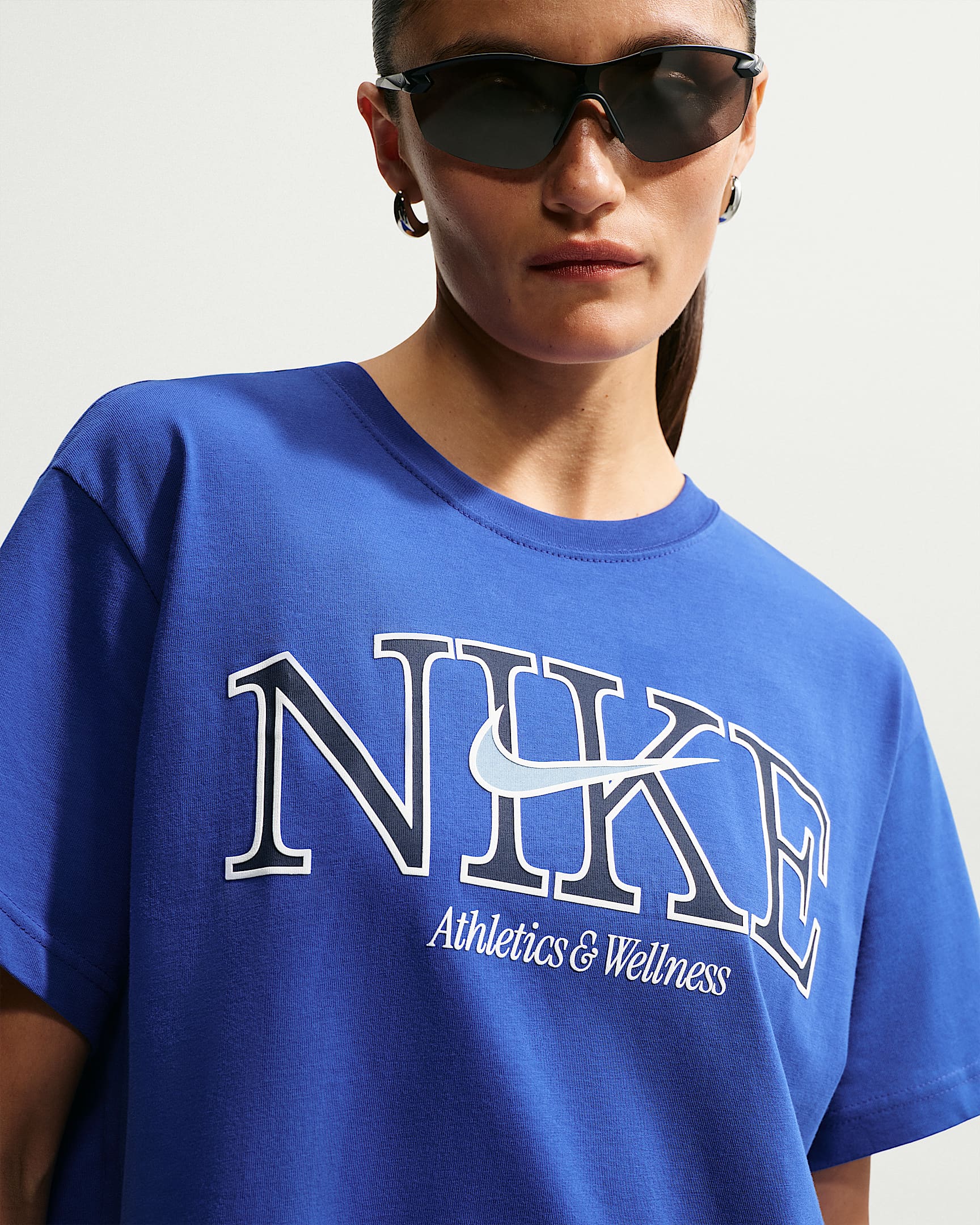 Nike Sportswear Classic oversized T-shirt voor dames - Old Royal