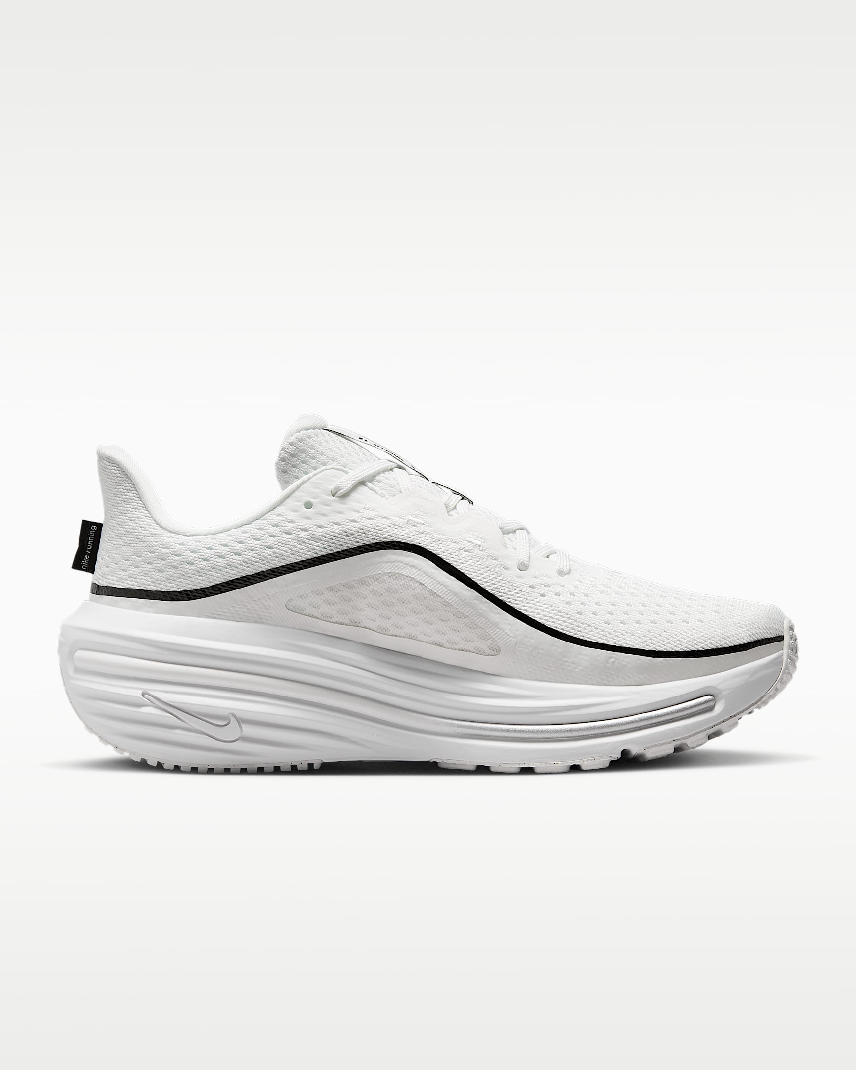 Nike Winflo 12 Women's Road Running Shoes - Summit White/Black/Metallic Silver