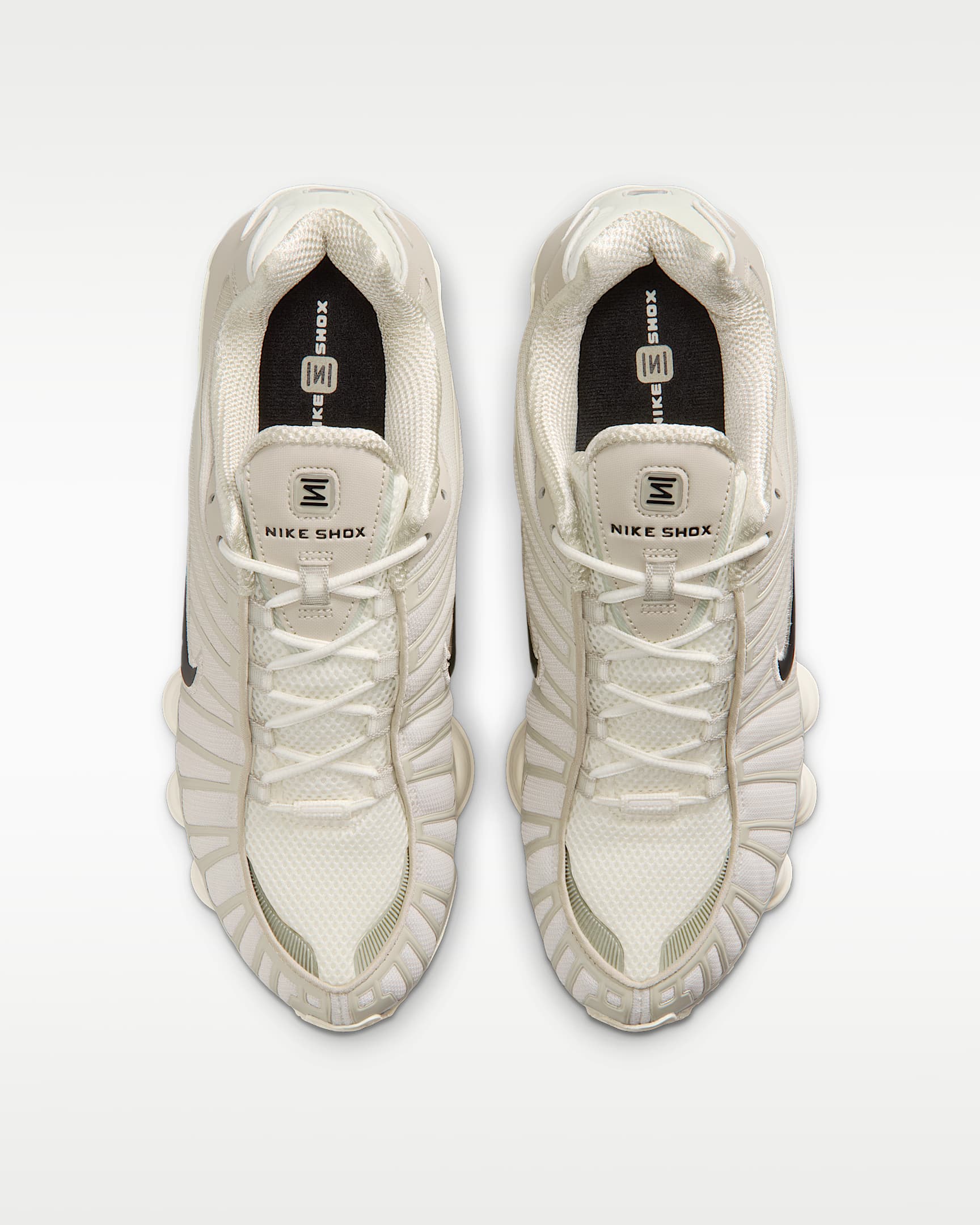 รองเท้าผู้ชาย Nike Shox TL - Cream II/Sail/ดำ