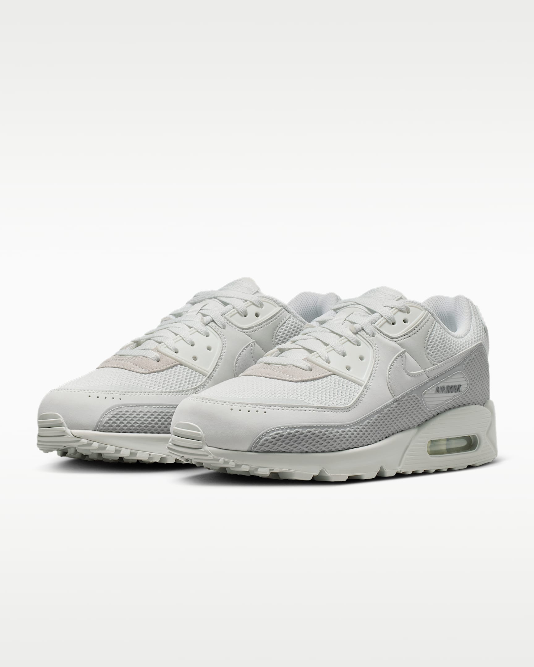 Nike Air Max 90 Premium Men's Shoes - Off White/Grey Fog/Smoke Grey/Photon Dust