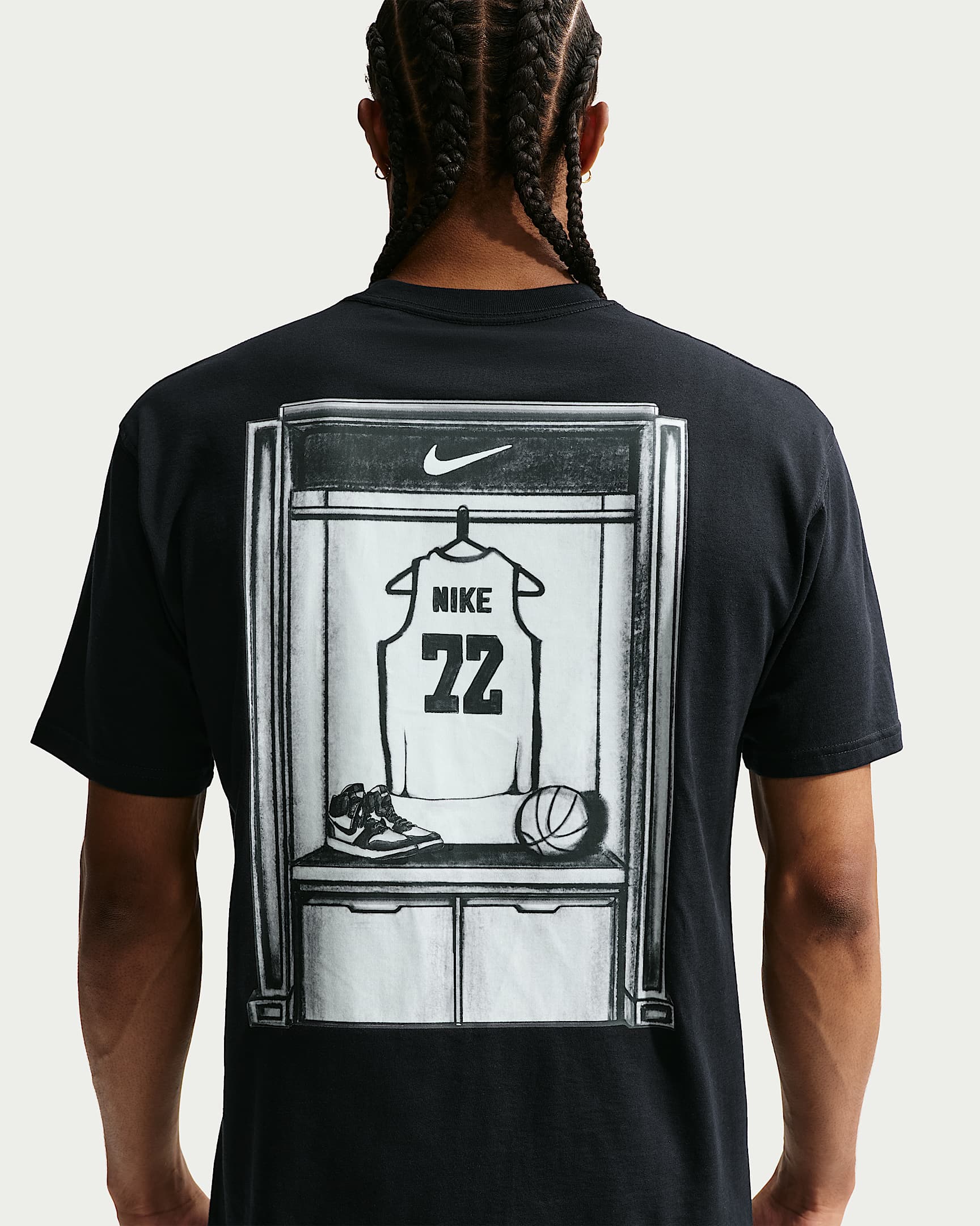 Nike Men's Basketball T-Shirt - Black