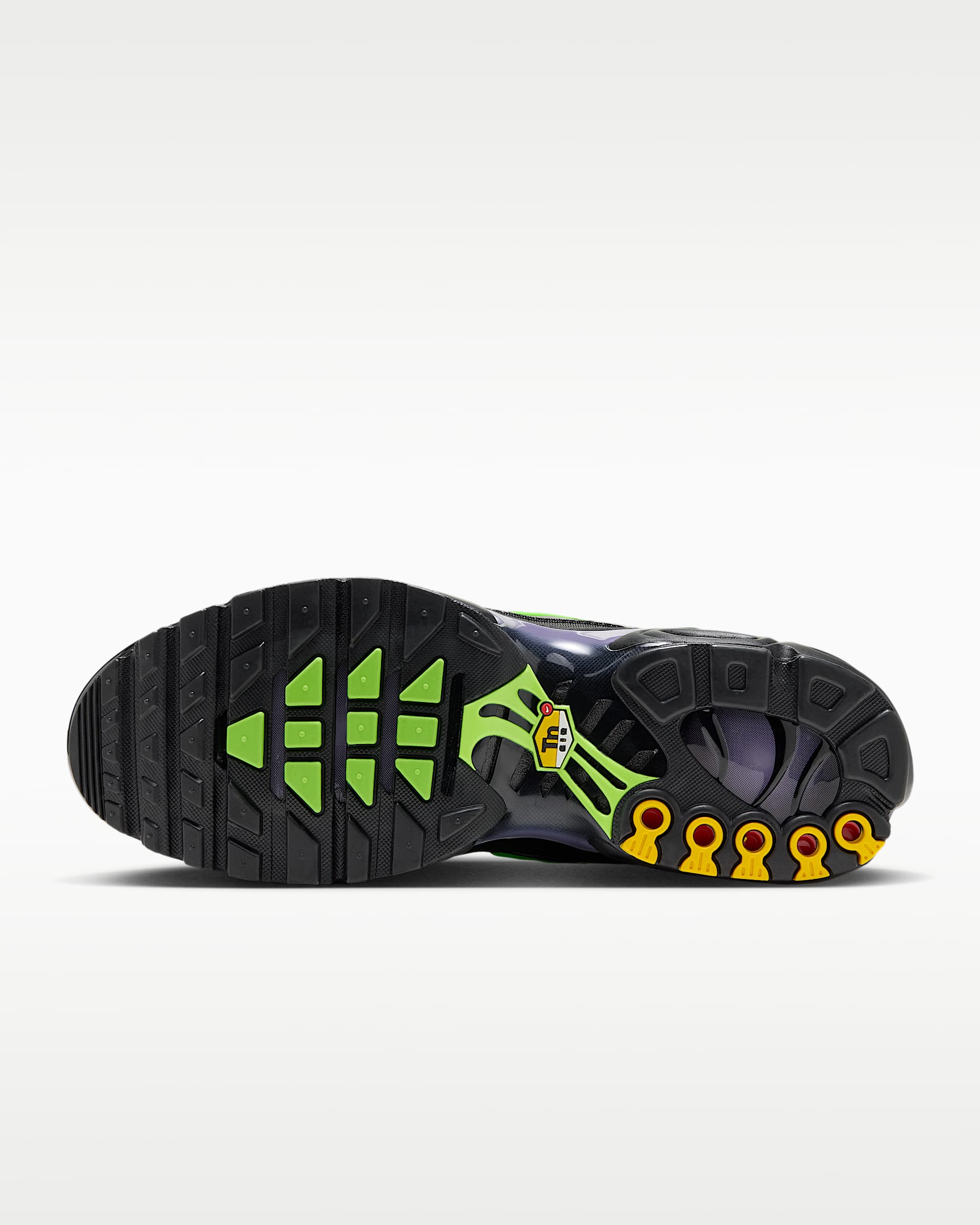 Nike Air Max Plus Men's Shoes - Black/Canyon Purple/Electric Green