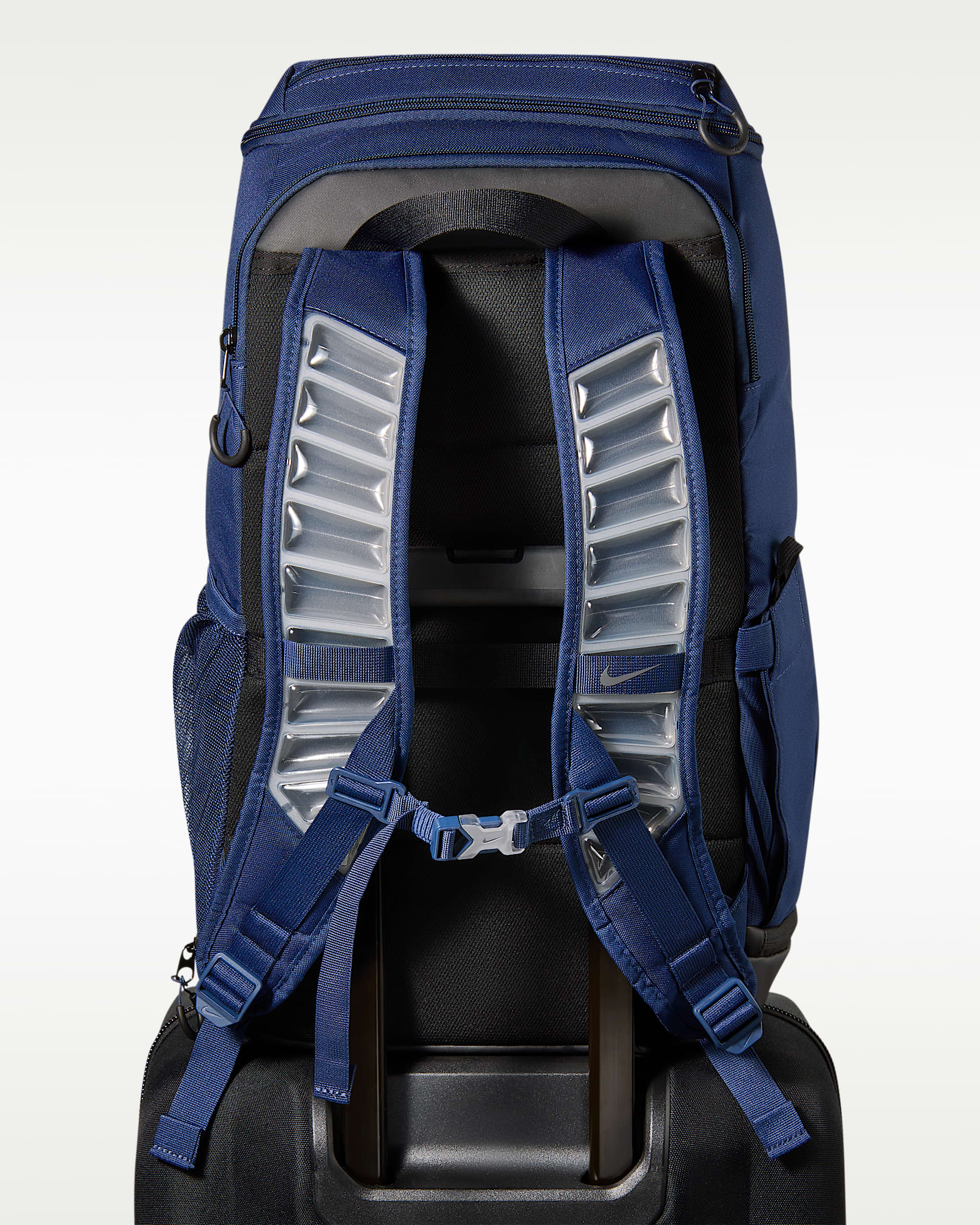 Mochila (32 L) Nike Varsity Elite - Azul marino medianoche/Negro/Gris hierro