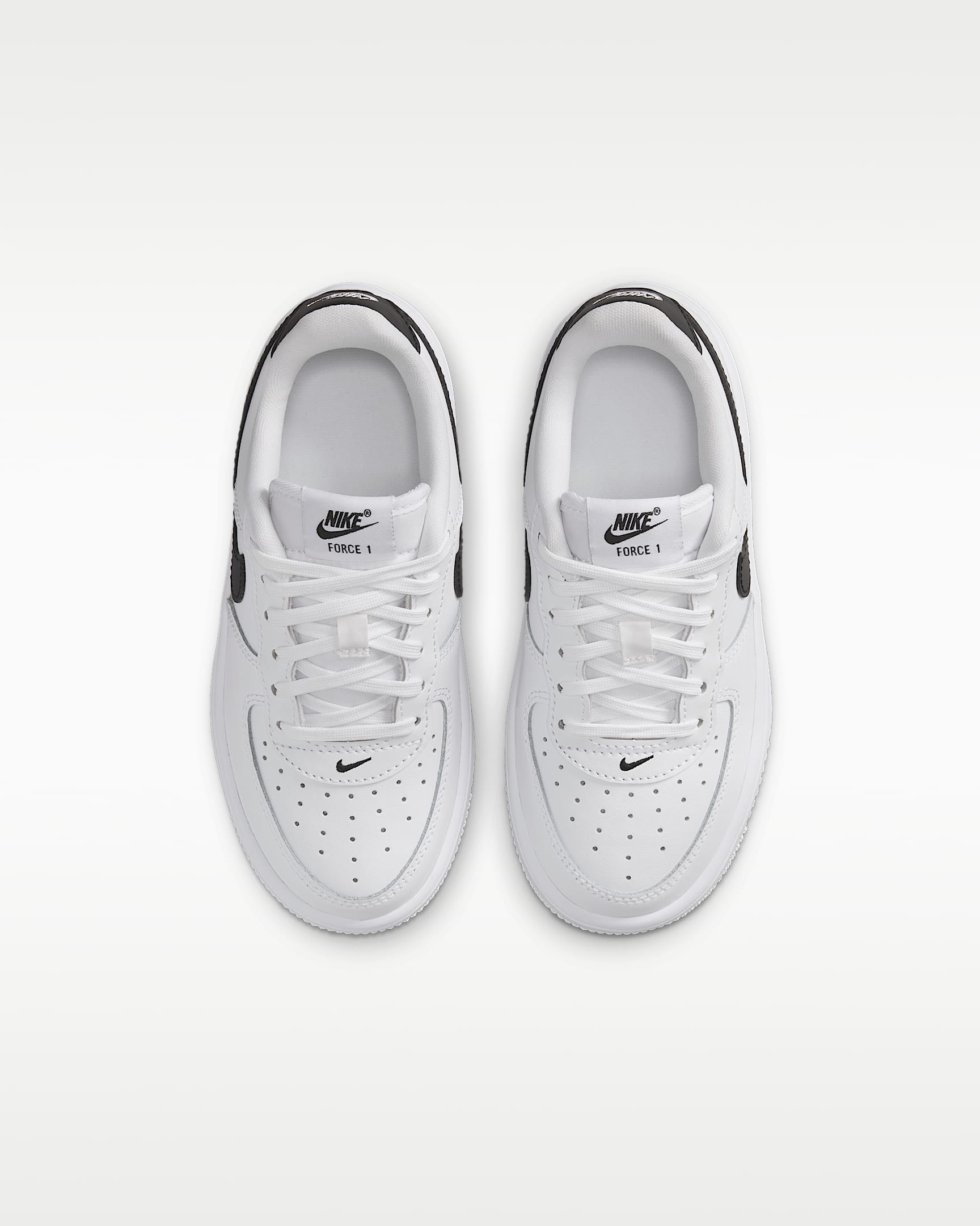 Nike Force 1 Low Little Kids' Shoes - White/Black