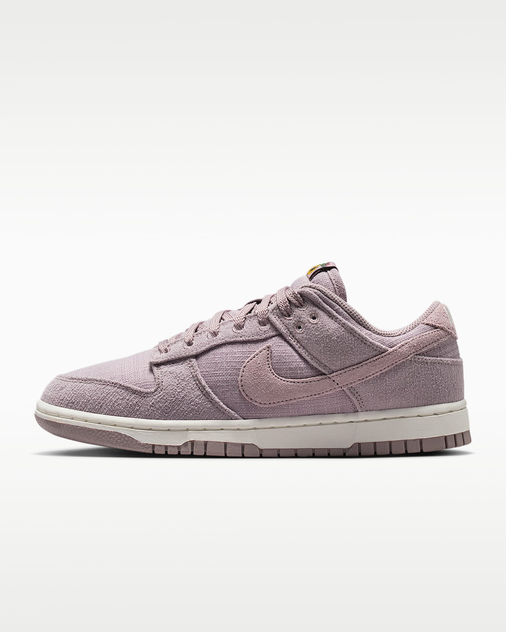 Nike Dunk Low "Flowers" Women's Shoes - Light Violet Ore/Metallic Gold/Healing Jade/Sail