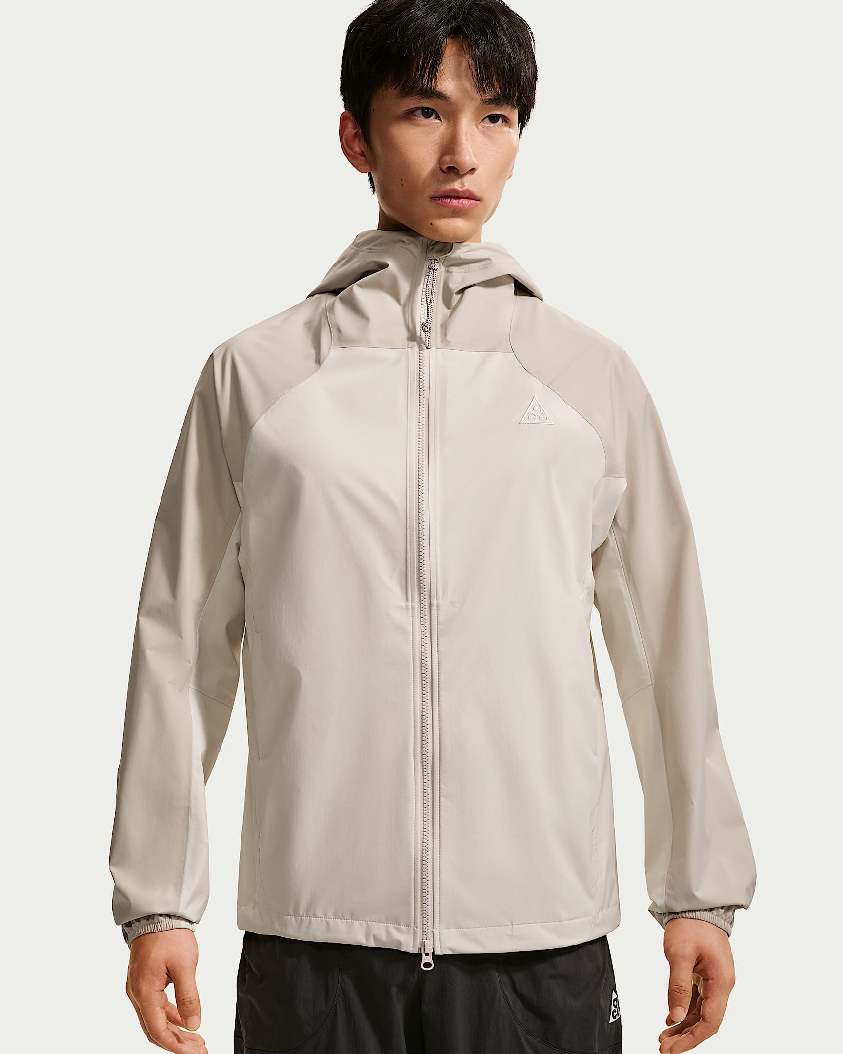 ACG Phantazma Men's Storm-FIT ADV Jacket - Cream II/Light Orewood Brown/Light British Tan/Summit White