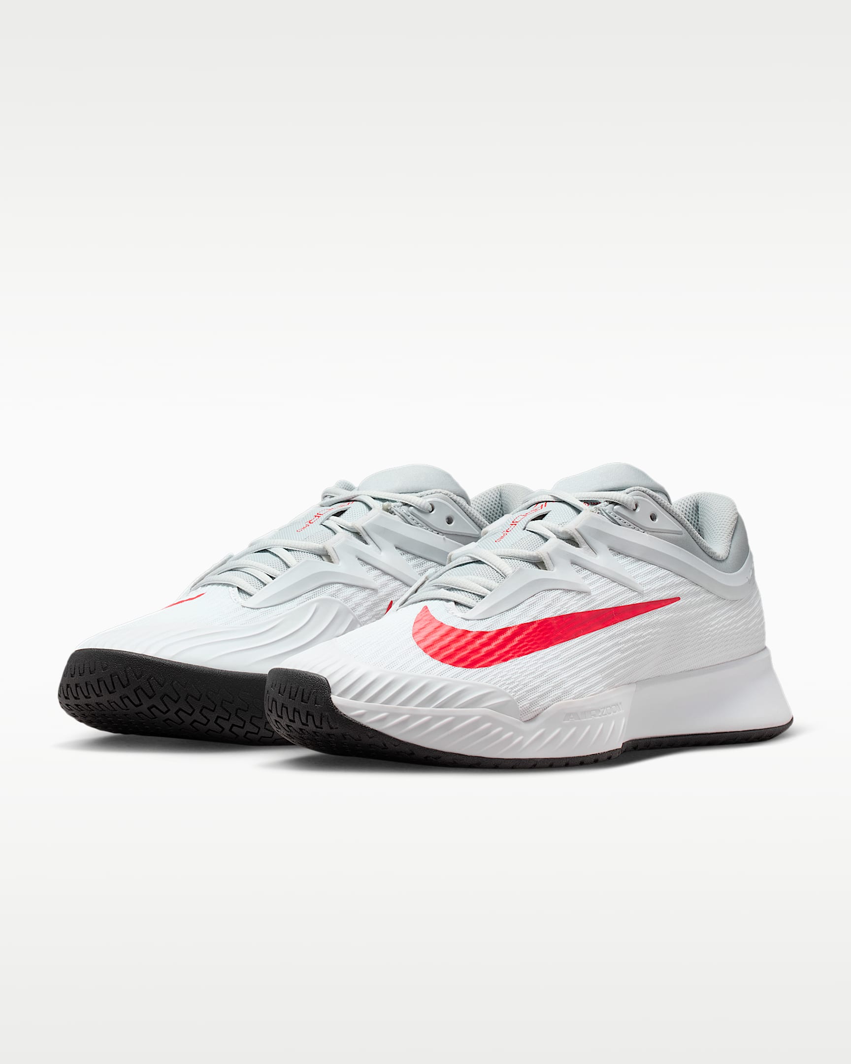 Nike Vapor Pro 3 Men's Hard Court Tennis Shoes - White/Pure Platinum/Light Crimson