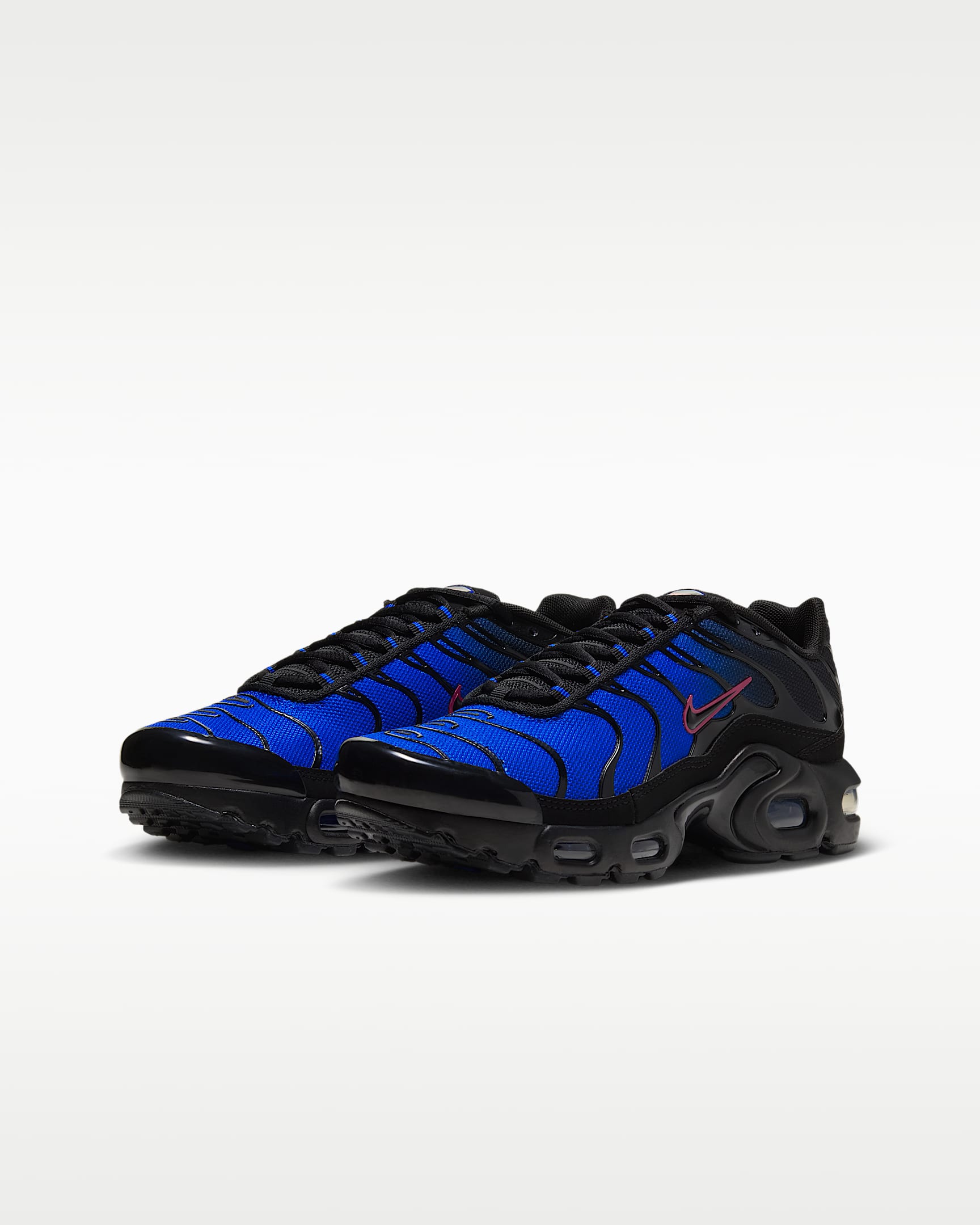 Nike Air Max Plus 大童鞋款 - Racer Blue/Fusion Red/黑色