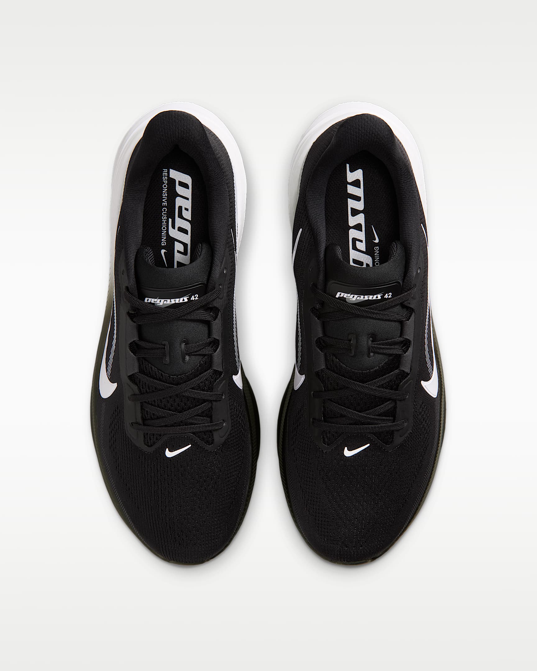 Pánské běžecké silniční boty Nike Pegasus 42 - Černá/Photon Dust/Bílá