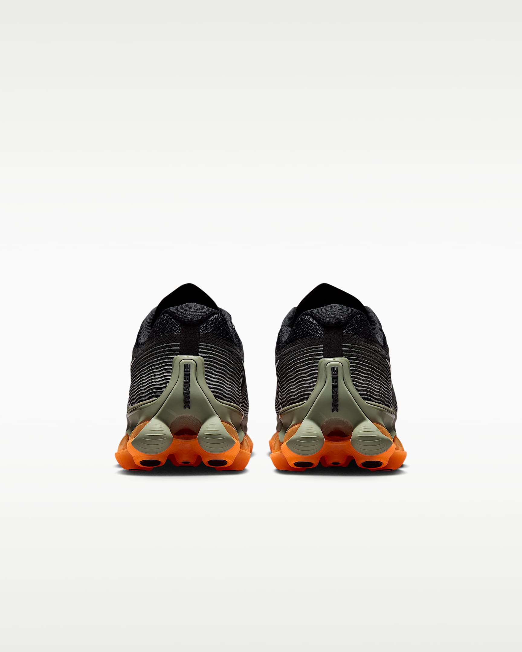 Tenis para niños grandes Nike Air Liquid Max - Negro/Militar claro/Platino puro/Plata metalizado