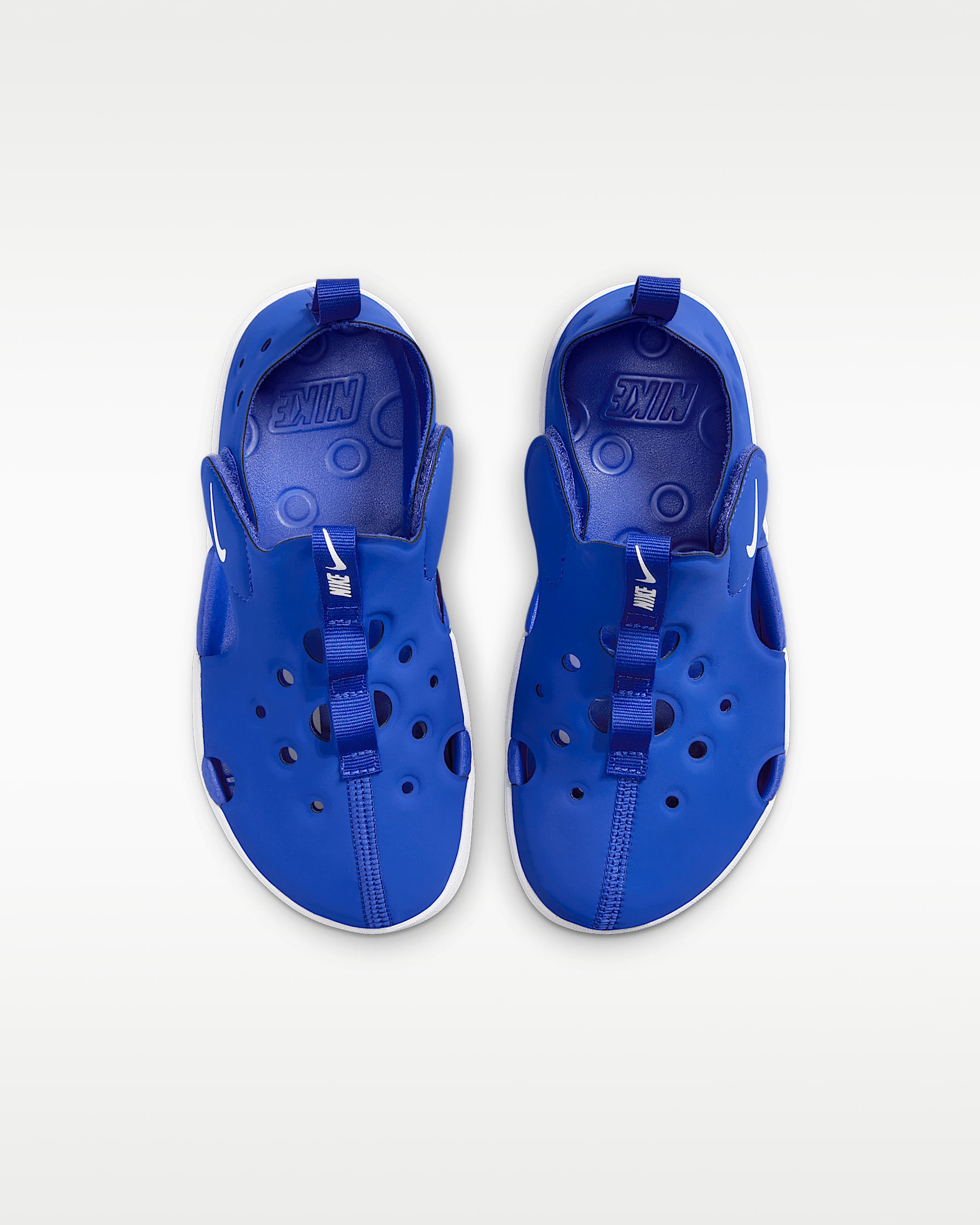 Nike Sunray Protect 4 Little Kids' Sandals - Game Royal/White