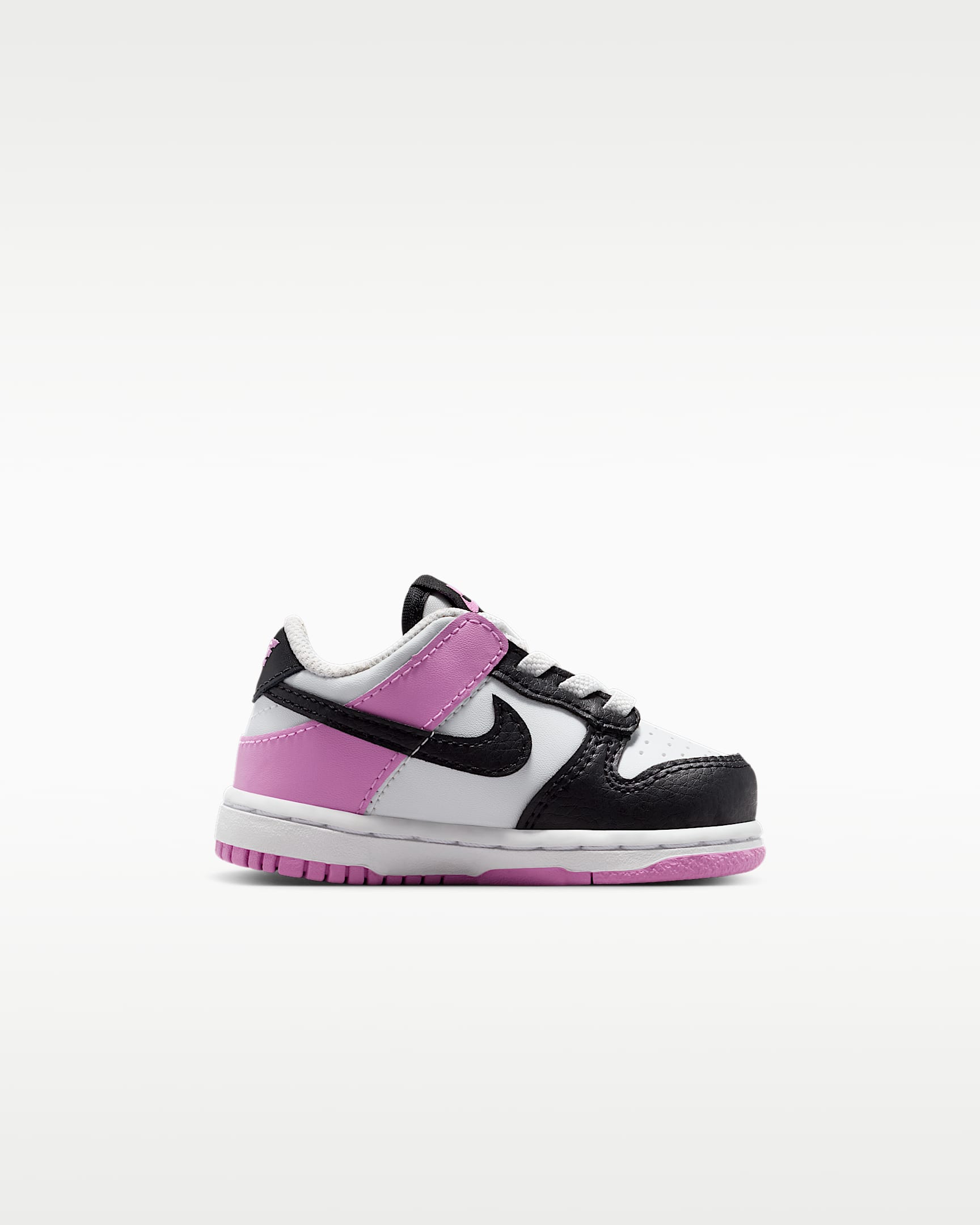 Nike Dunk Low Baby/Toddler Shoes - Off White/Light Magenta/Black