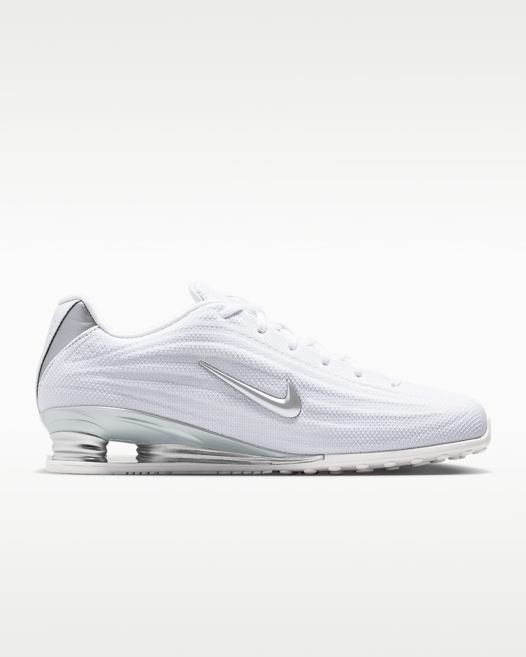 Nike Shox Z Women's Shoes - White/Metallic Silver
