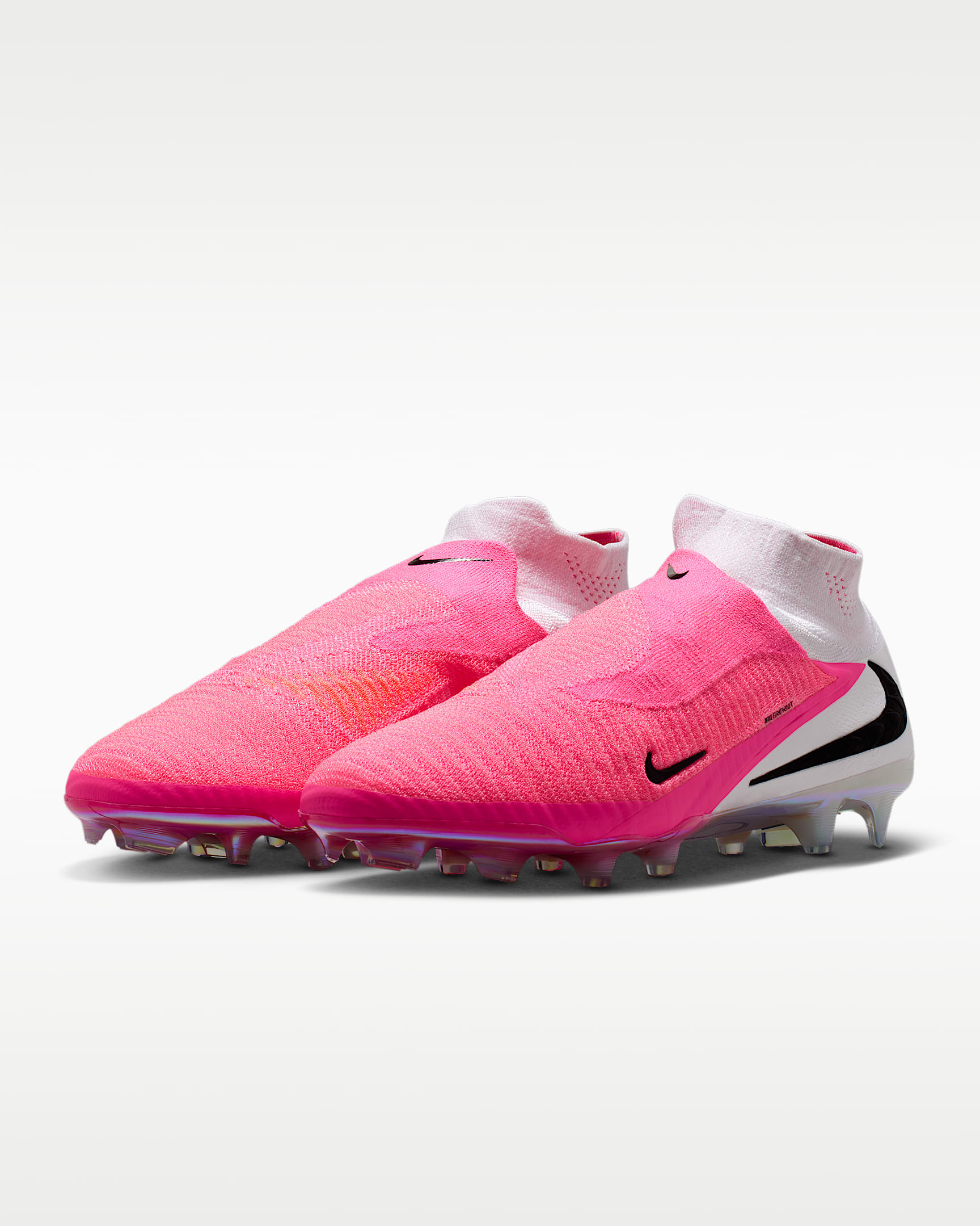 Nike Phantom 6 高筒 Elite 天然偏硬草地足球釘鞋 - 多種顏色/黑色