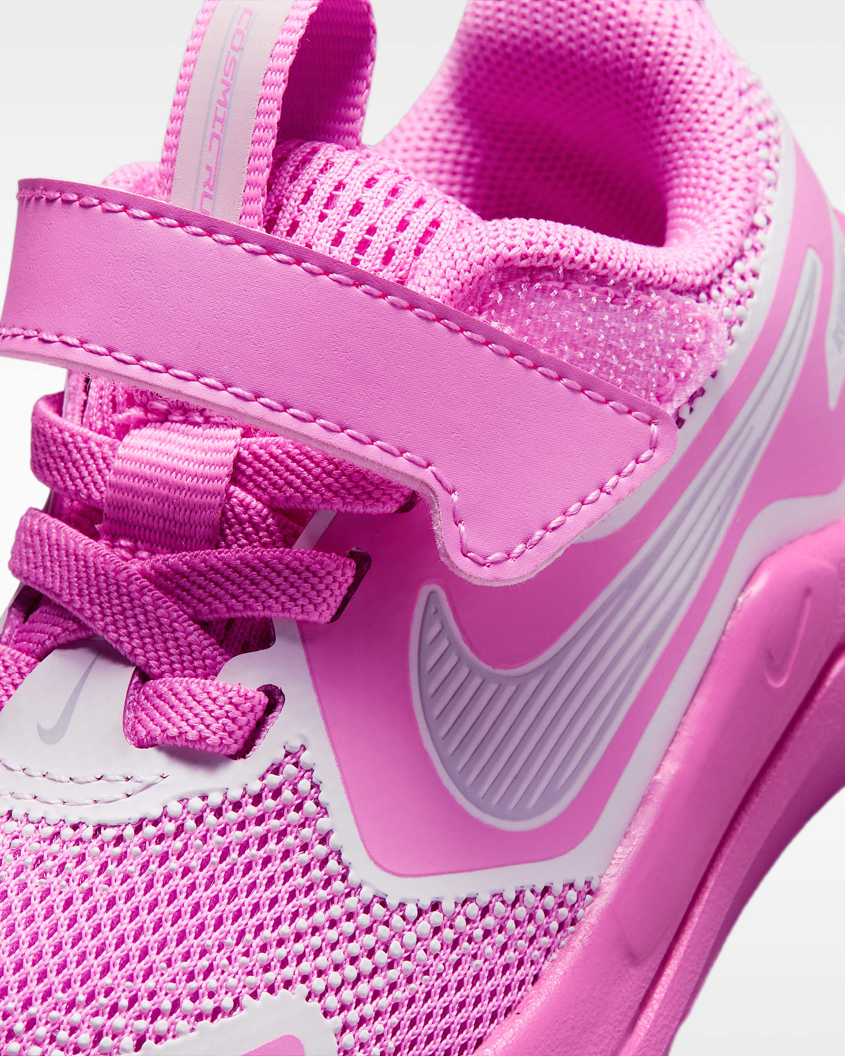 Nike Cosmic Runner Swoosh Baby/Toddler Shoes - Playful Pink/Bleached Lilac/Black