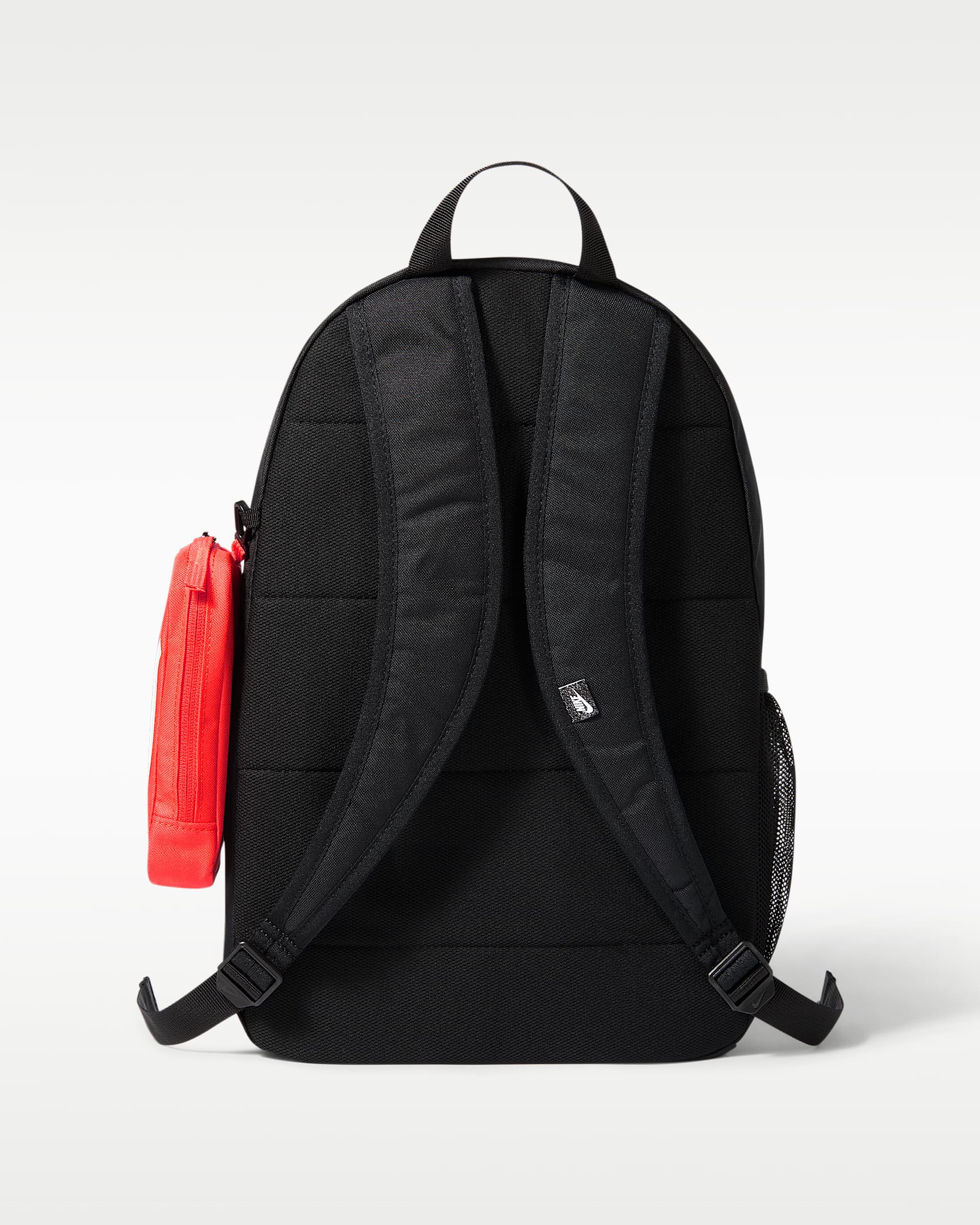 Nike Older Kids' Backpack (20L) - Black/Orange/White