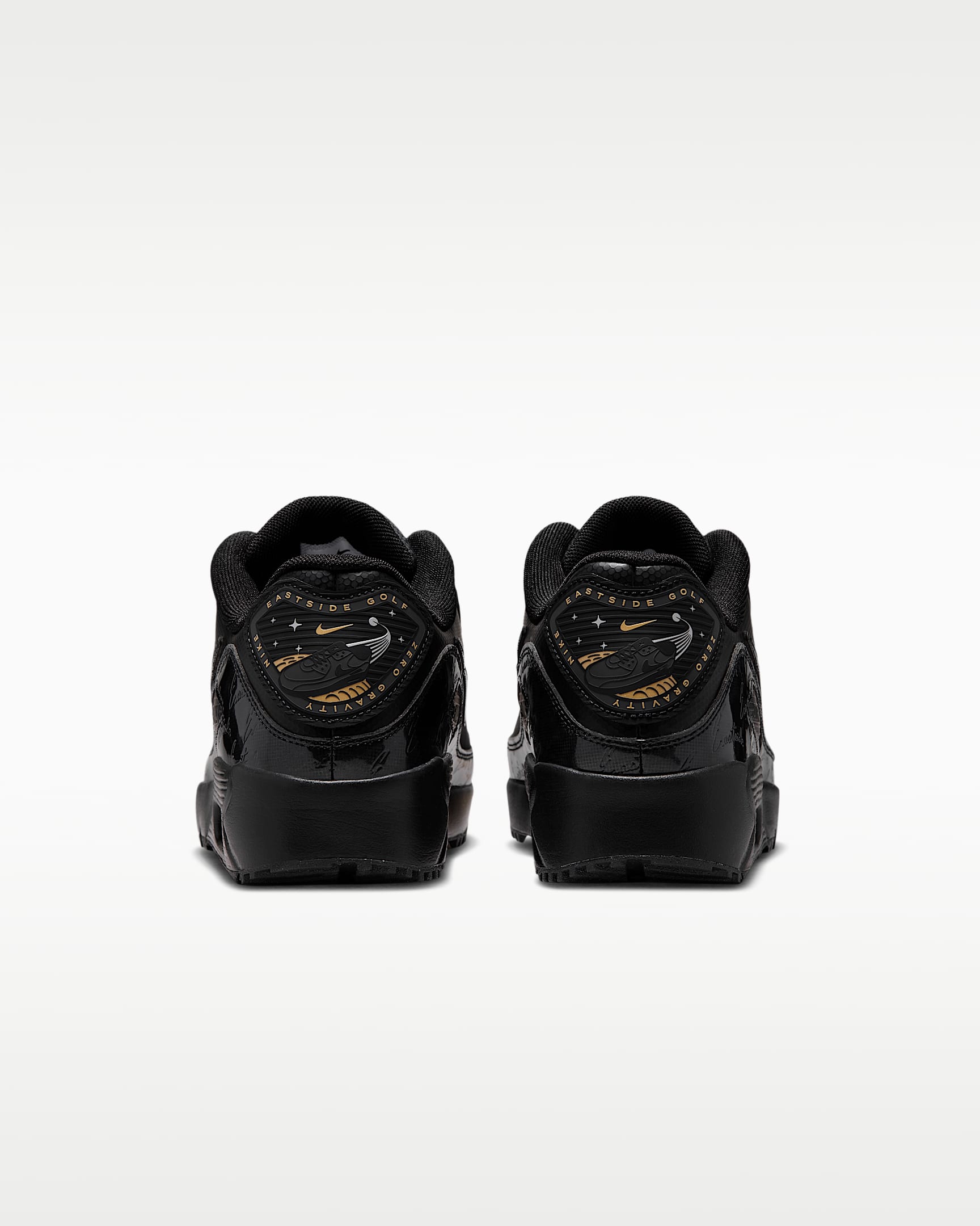 Nike Air Max 90 G x Eastside Golf Golf Shoes - Black/Dark Smoke Grey/Black