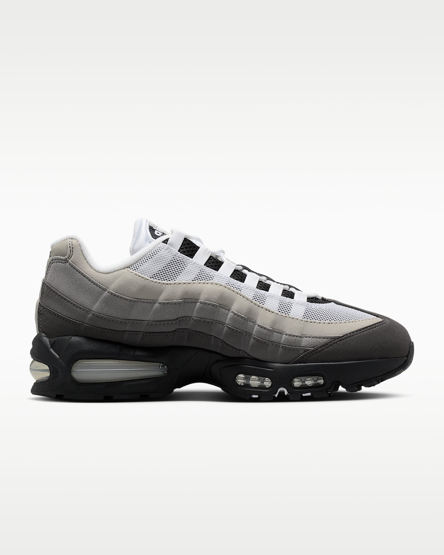 Nike Air Max 95 Big Bubble "OG" Men's Shoes - Black/Medium Ash/Dark Pewter/White