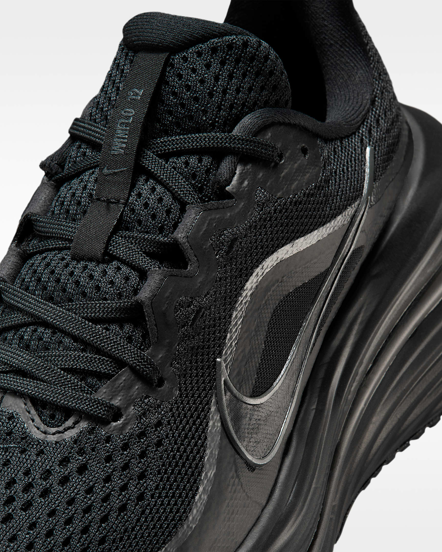 Nike Winflo 12 Women's Road Running Shoes - Black/Dark Smoke Grey/Black