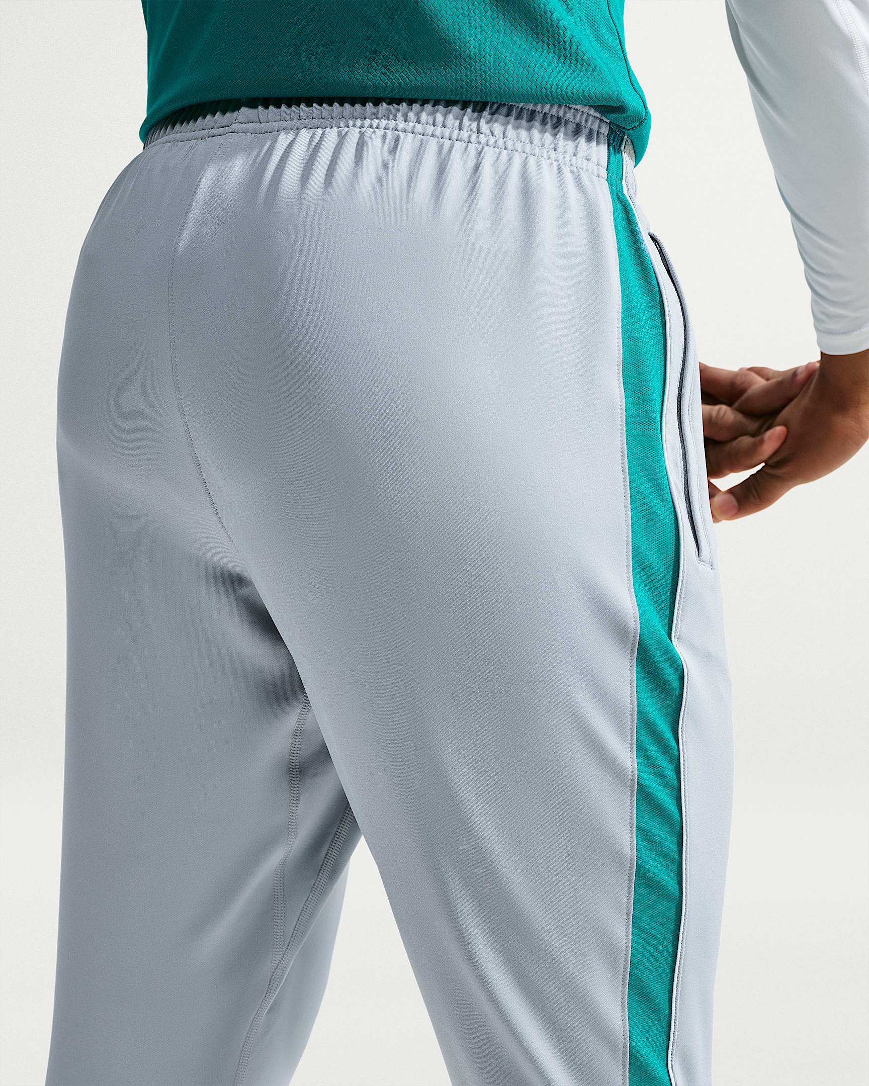 Nike Strike Men's Dri-FIT Football Trousers - Wolf Grey/Energy/White/White