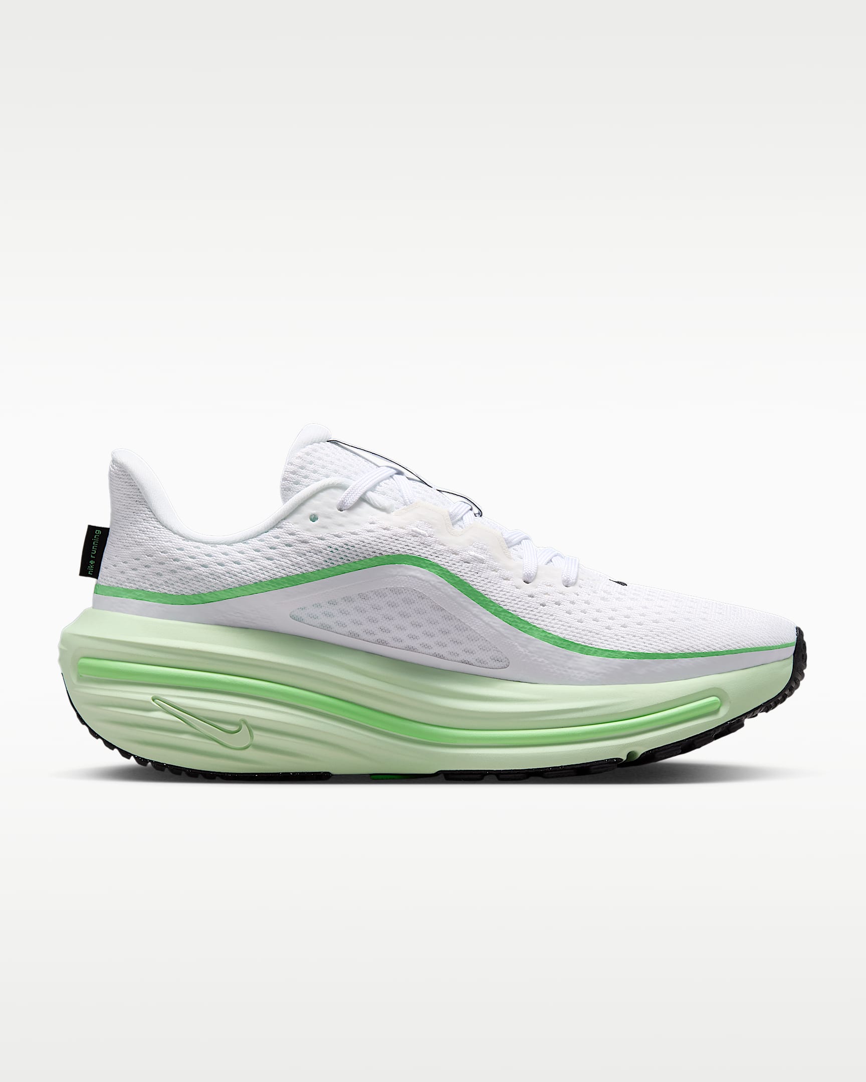 Nike Winflo 12 Women's Road Running Shoes - White/Illusion Green/Cucumber Calm/Black
