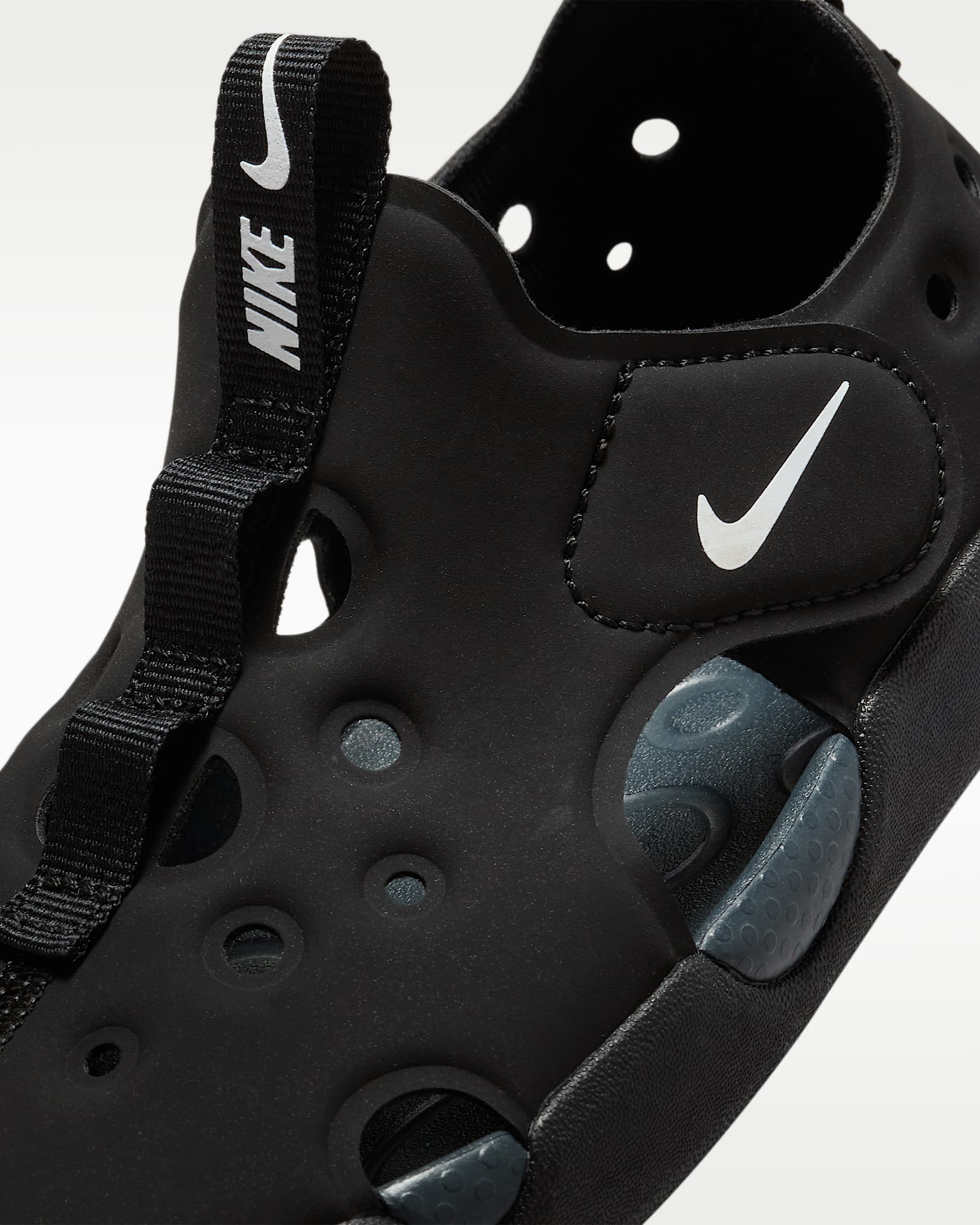 Nike Sunray Protect 4 Younger Kids' Sandals - Black/Anthracite/White
