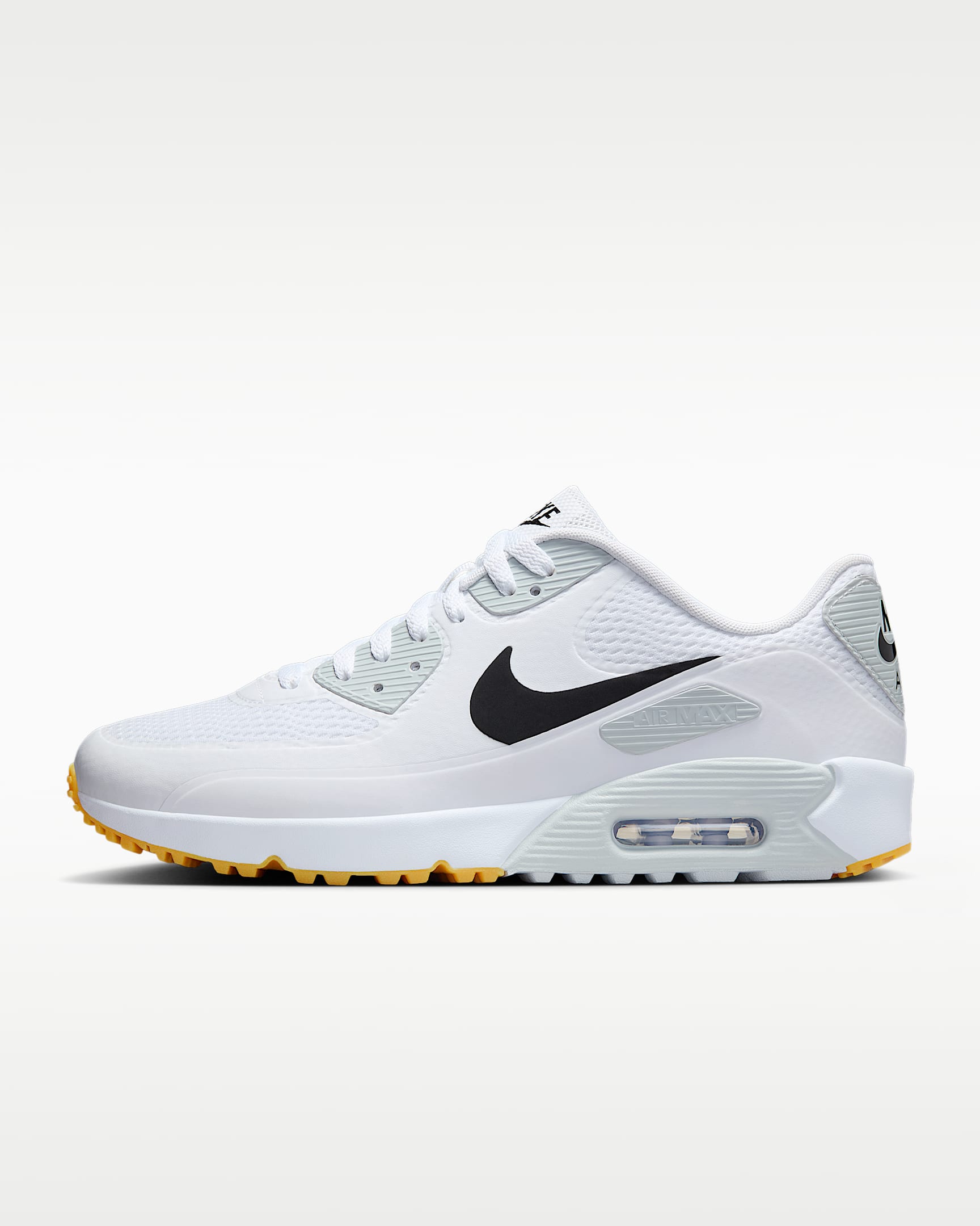 Nike Air Max 90 G Golf Shoes - White/Black