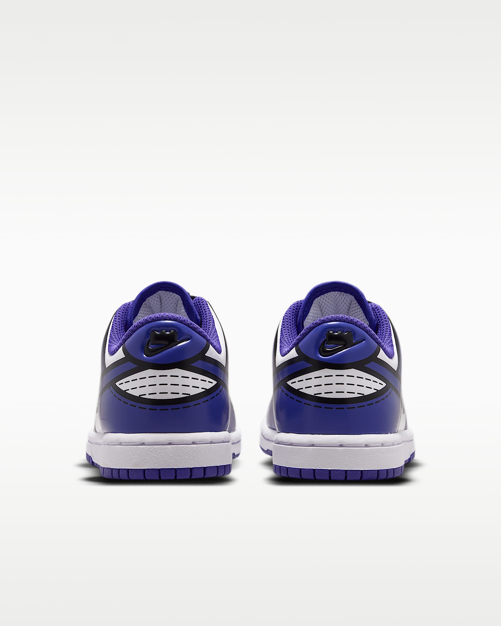 Nike Dunk Low x LEGO® Collection kleuterschoenen - Wit/Rush Red/Tour Yellow/Bright Concord