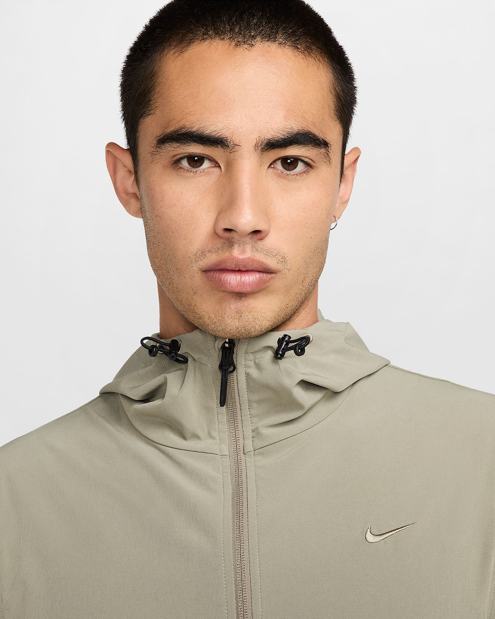 Nike Unlimited Men's Repel Hooded Versatile Jacket - Light Army/Black/Light Army