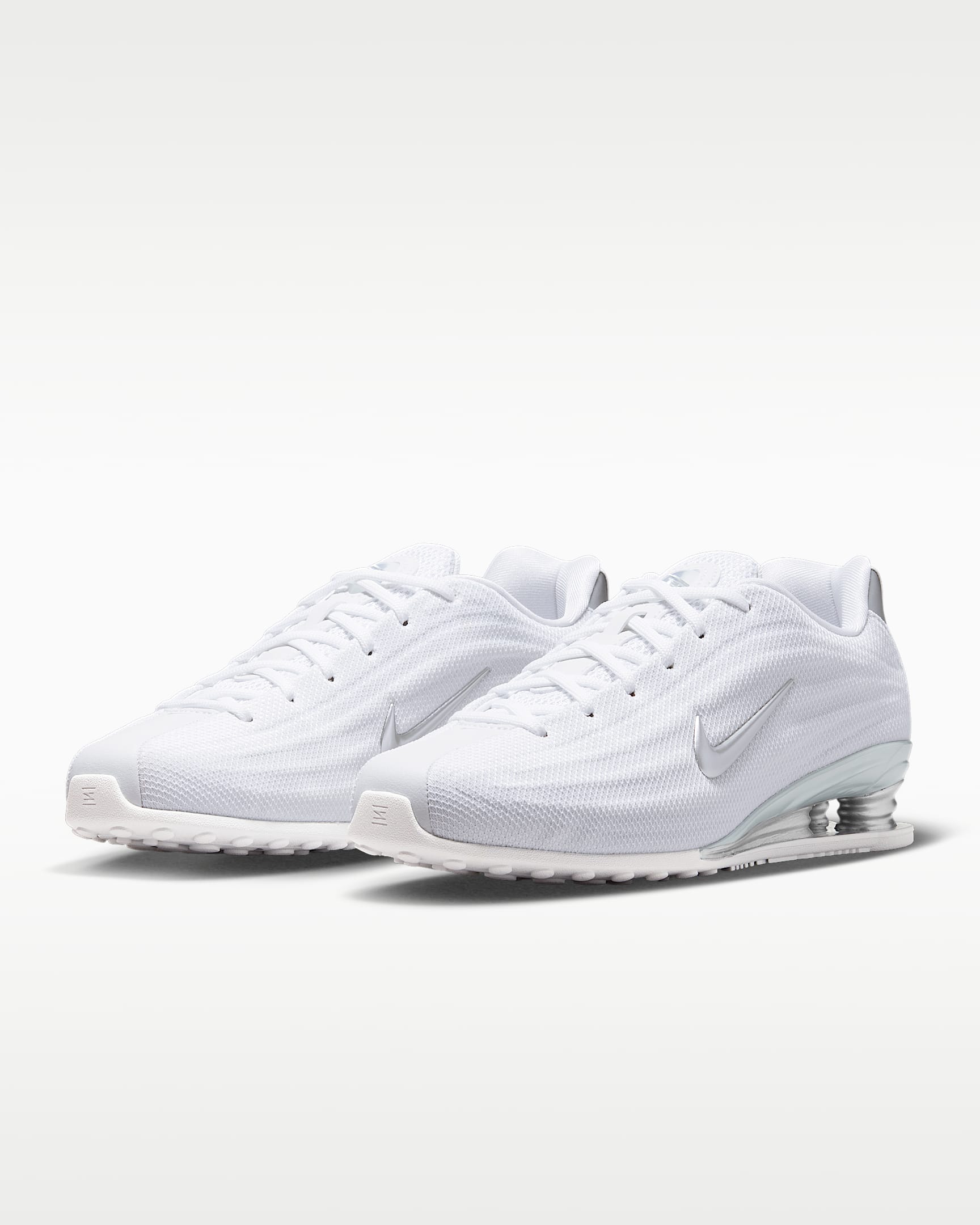 Nike Shox Z Women's Shoes - White/Metallic Silver