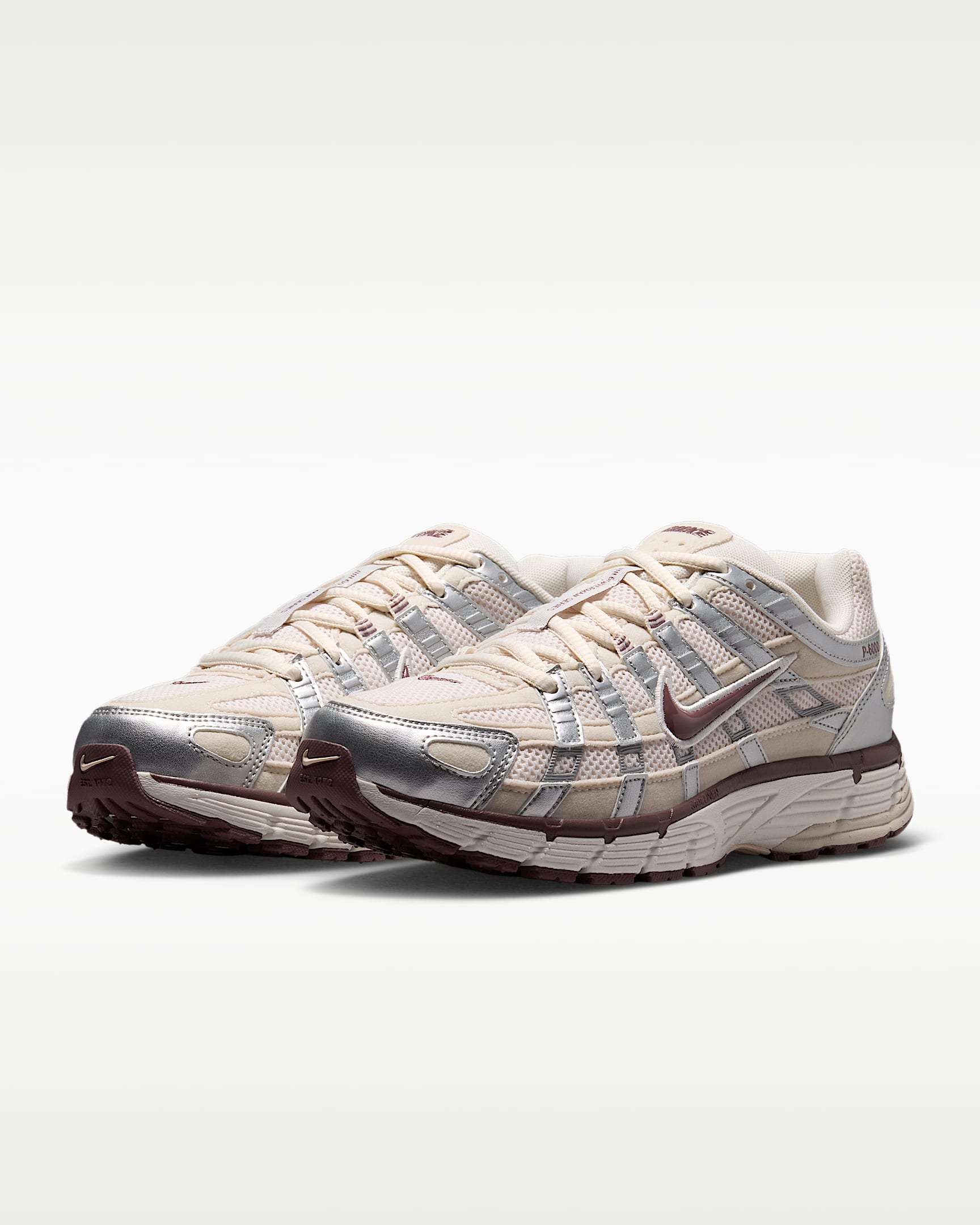 Nike P-6000 Women's Shoes - Phantom/Metallic Silver/Light Orewood Brown/Tattoo