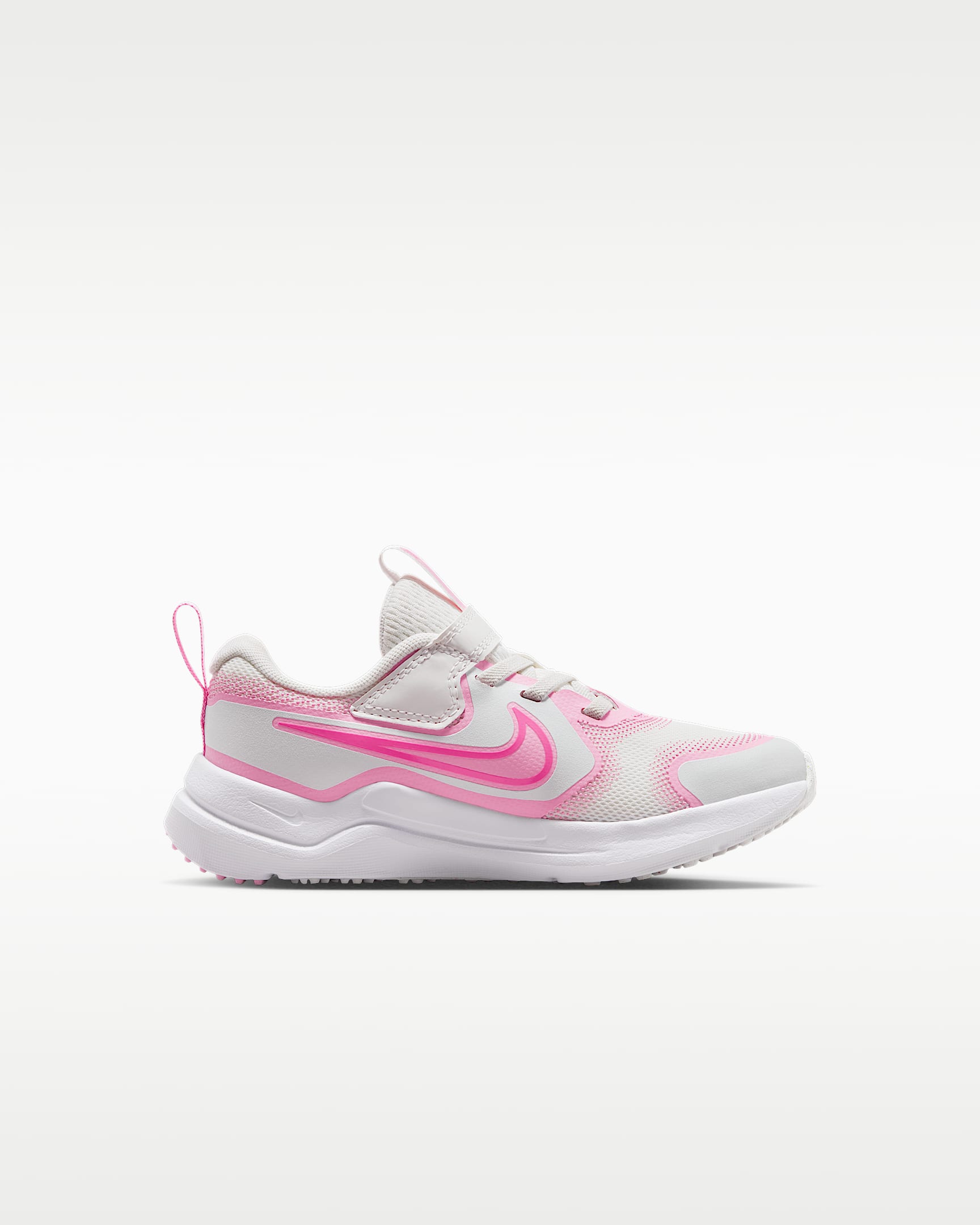 Tenis para niños de preescolar Nike Cosmic Runner - Blanco cumbre/Rosa amanecer/Polvo fotón/Rosa alegre